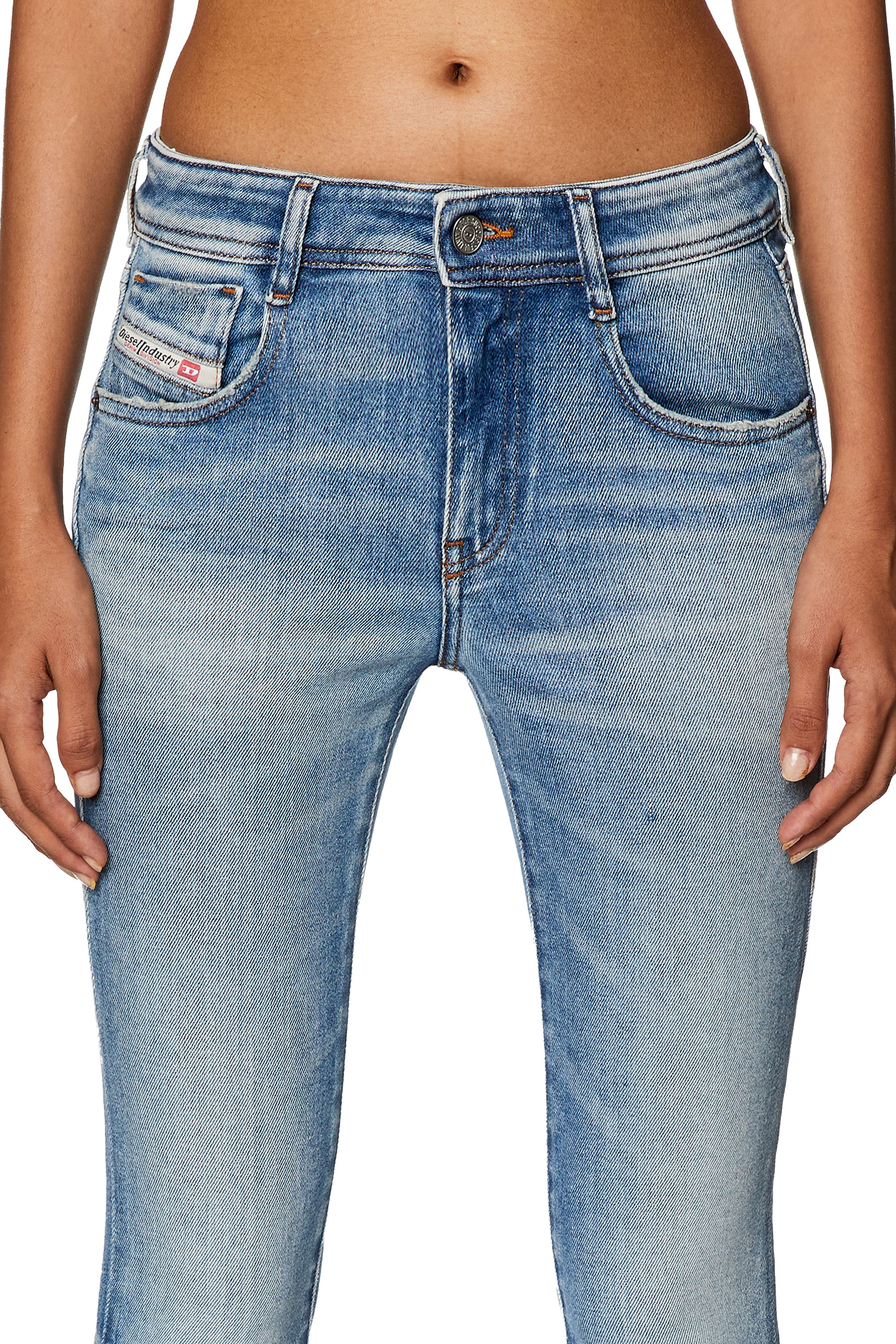 Diesel - Bootcut and Flare Jeans 1969 D-Ebbey 09G70, Light Blue - Image 5