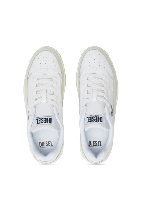 S-TRACKER-D LOW, White/Beige Diesel - S-TRACKER-D LOW, Man's S-Tracker-D-Low top sneaker in White/Beige - 4