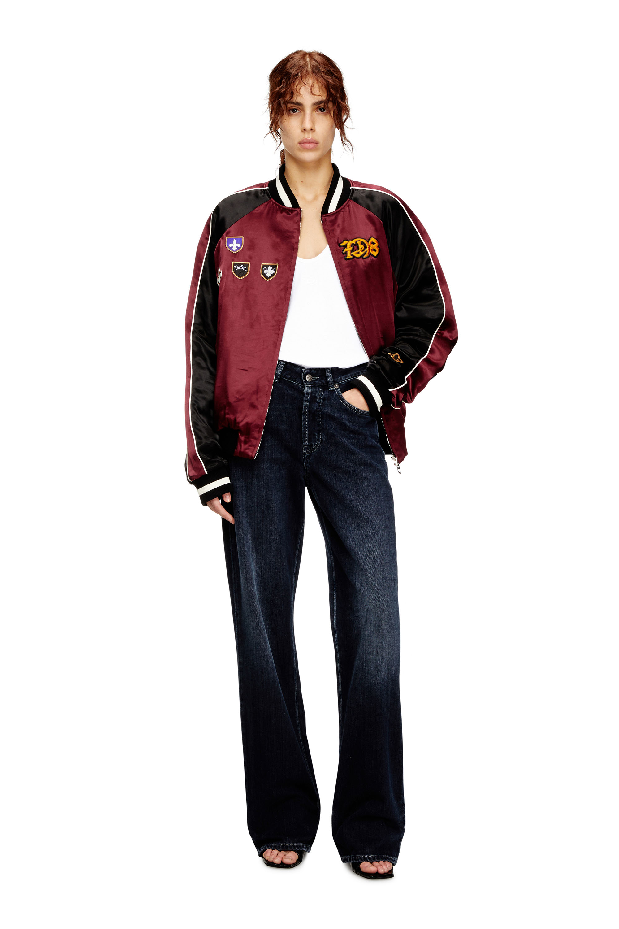 Diesel - Woman's Regular Jeans 1971 D-Sent 09Q19, Dark Blue - 4