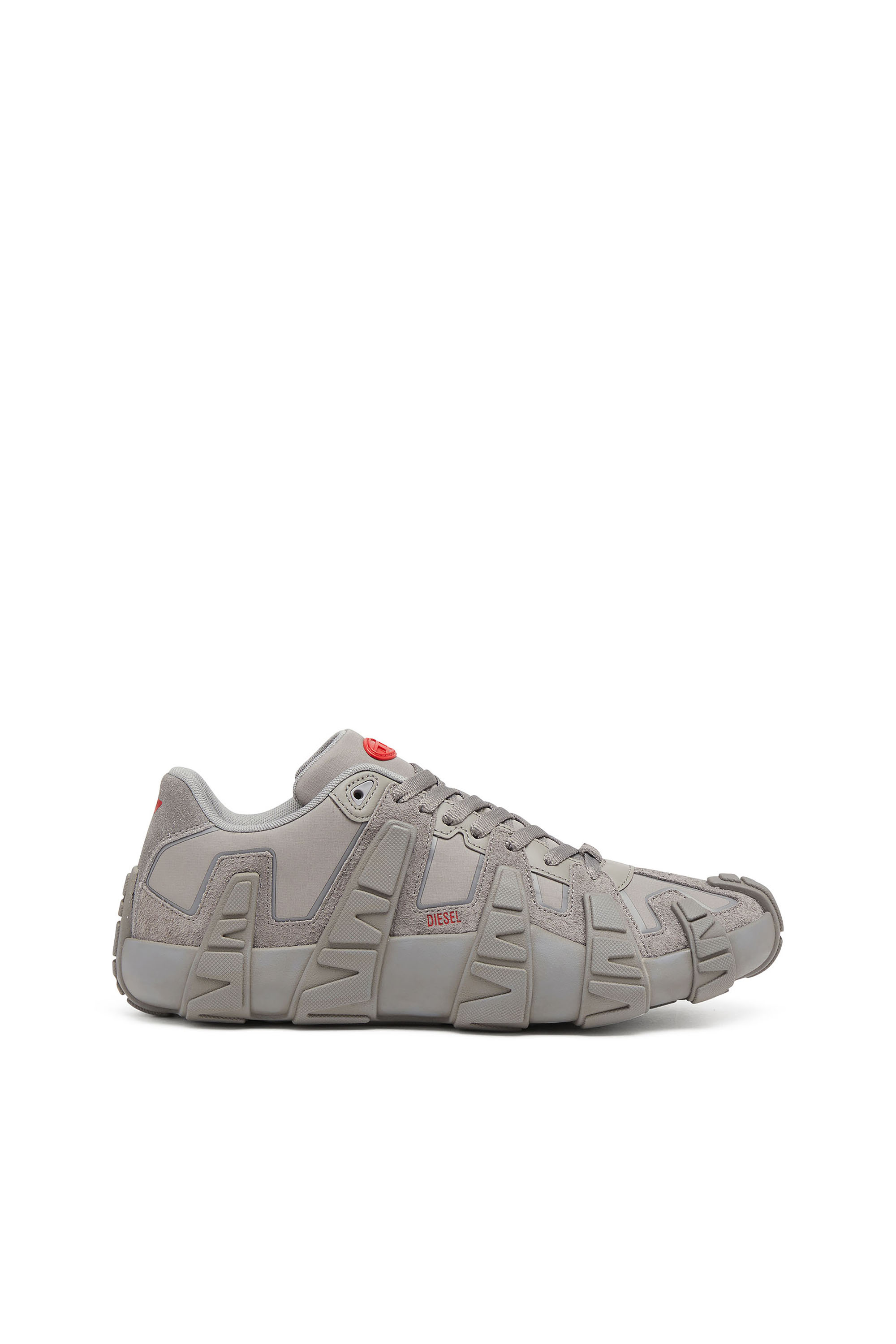 Diesel - S-D-GRIFFE LOW, Man's S-D-Griffe - Nylon sneakers in Grey - 1