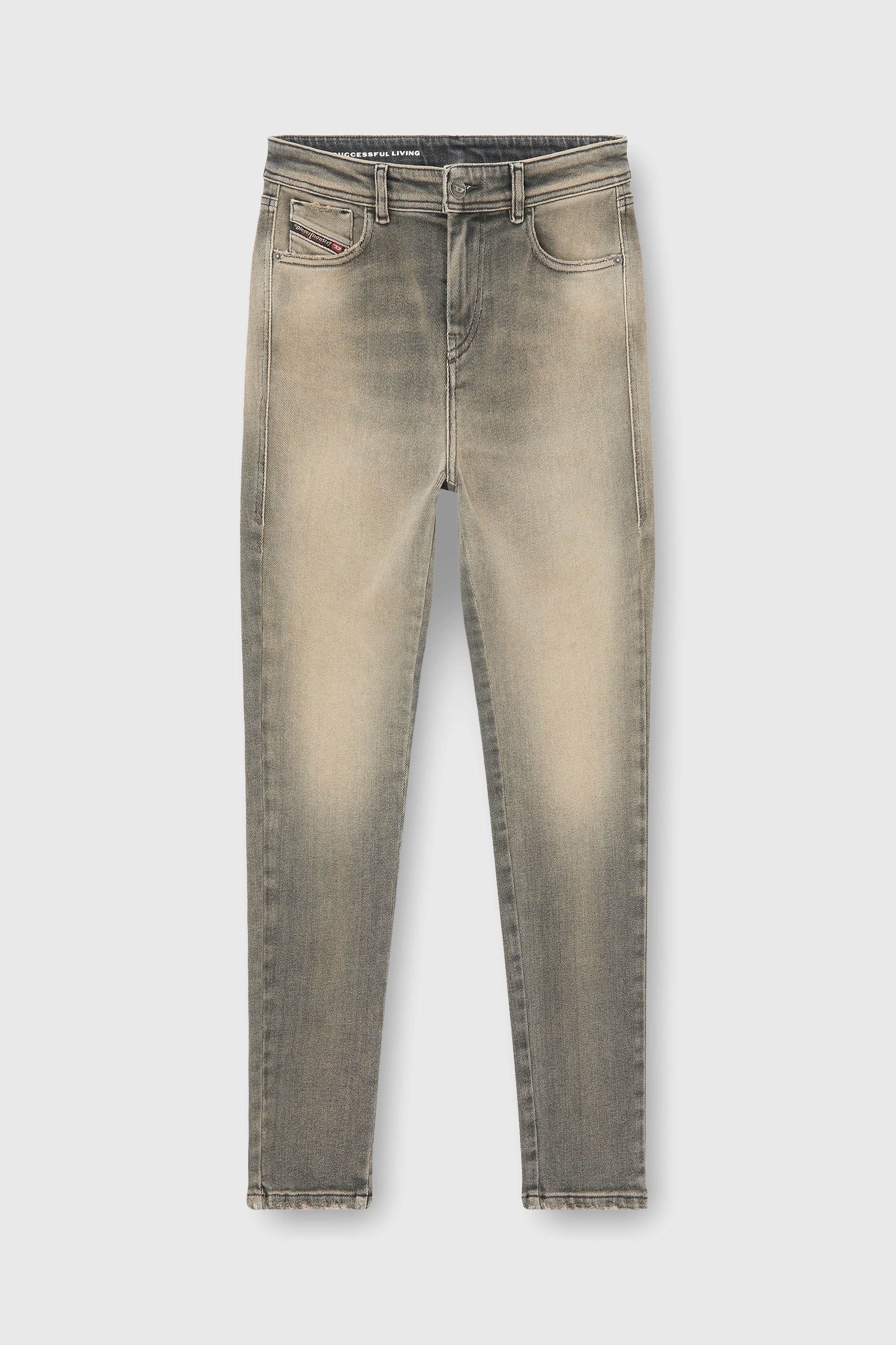Diesel - Woman's Skinny Jeans 2017 Slandy 09P32, Grey - 6