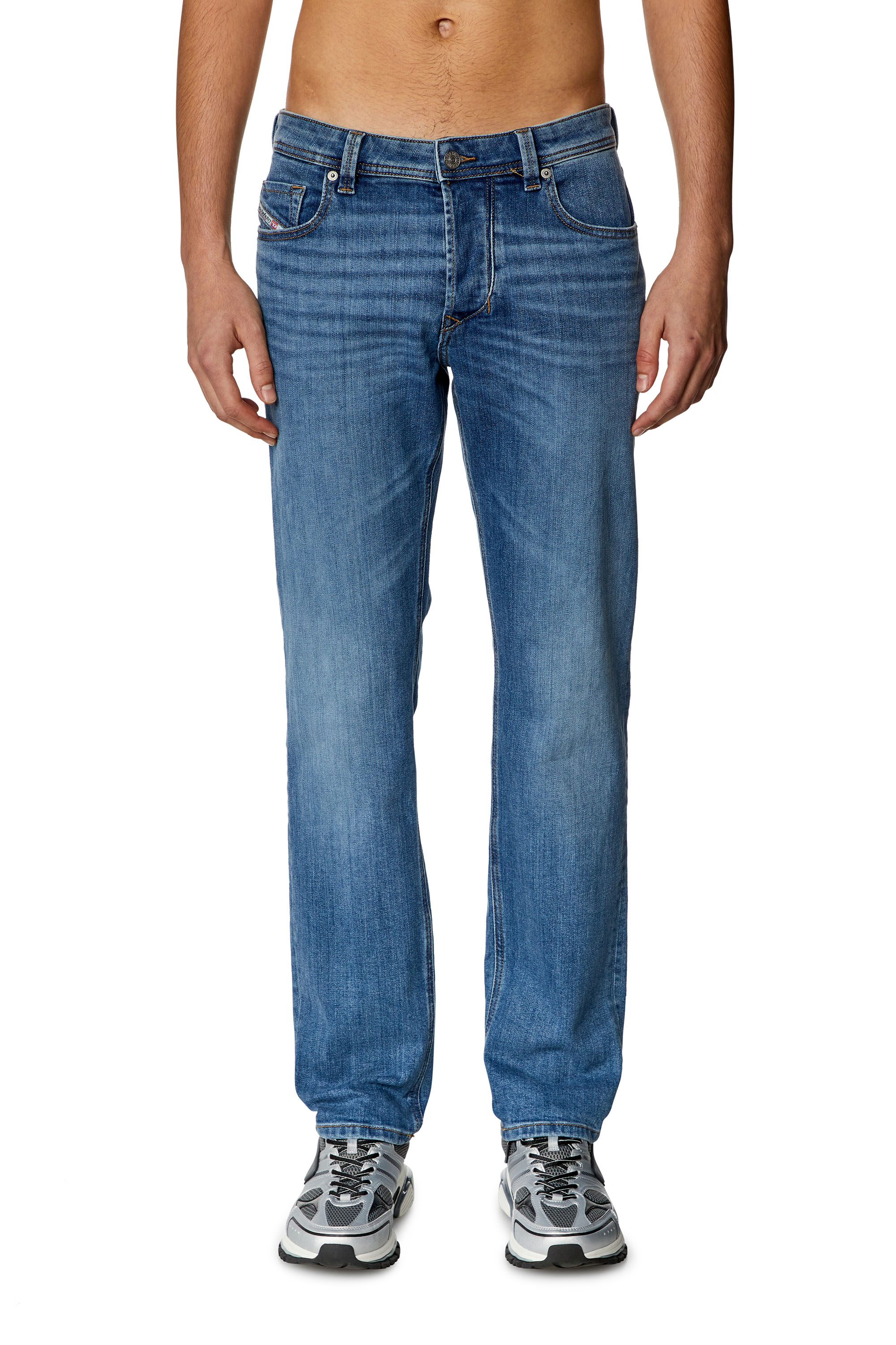 Diesel - Man's Regular Jeans 1986 Larkee-Beex 0KIAL, Light Blue - 2