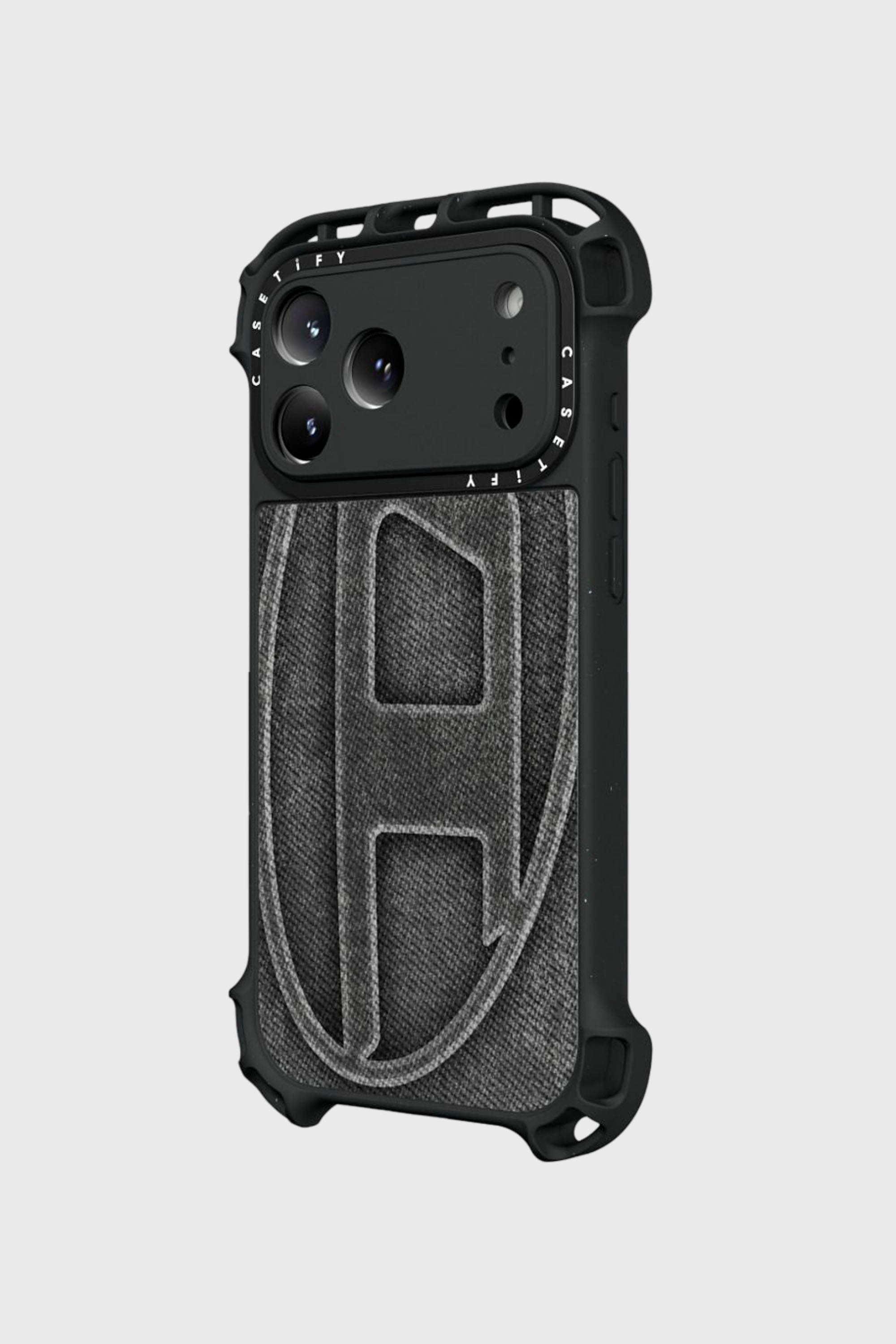 Diesel - 60599 MOULDED CASE, Unisex's Oval D case for iPhone 17 Pro Max in Black - 2