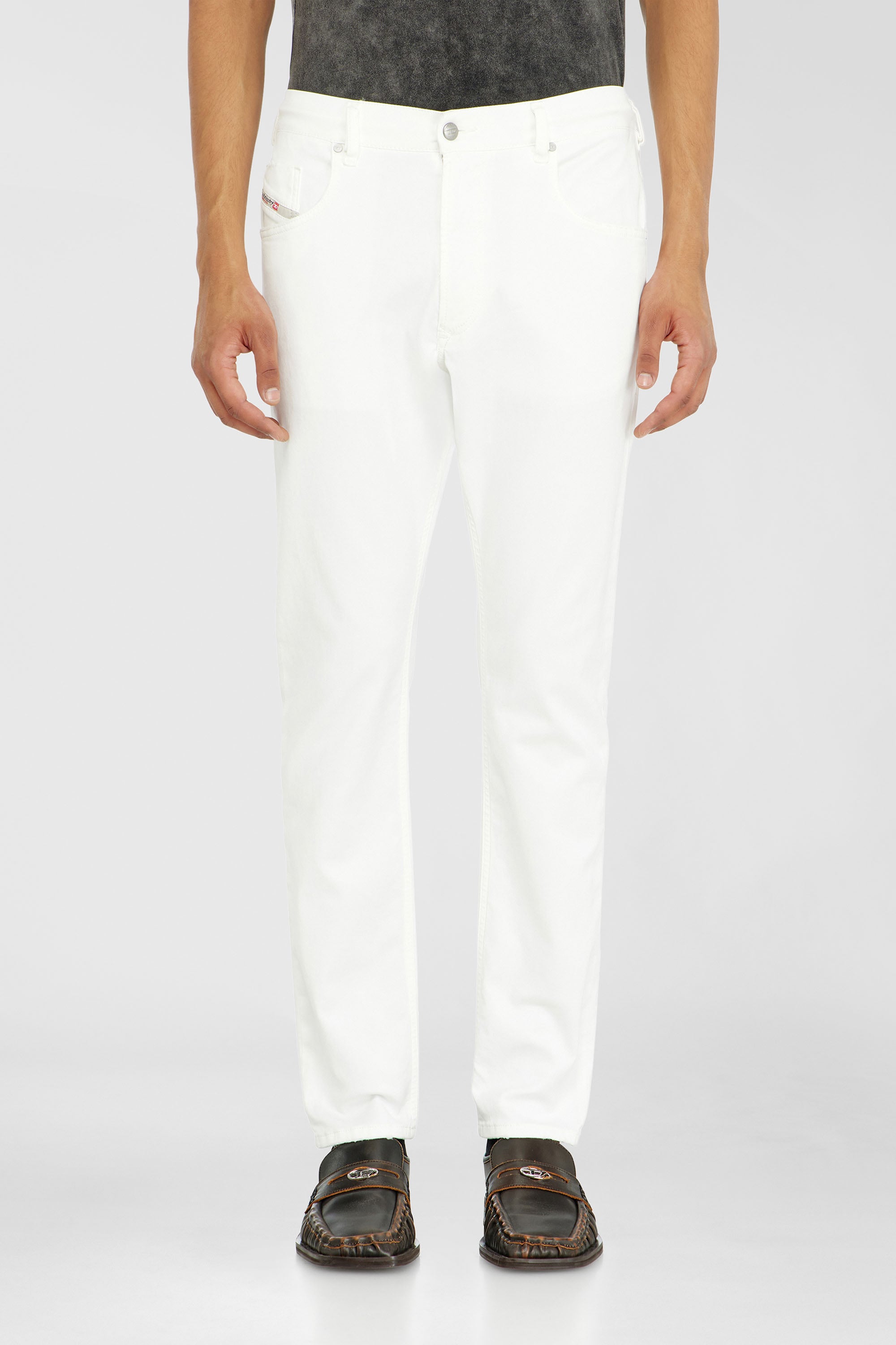 Diesel - Man's Regular 2032 D-Krooley-BW Joggjeans&reg; 068HX, White - 1