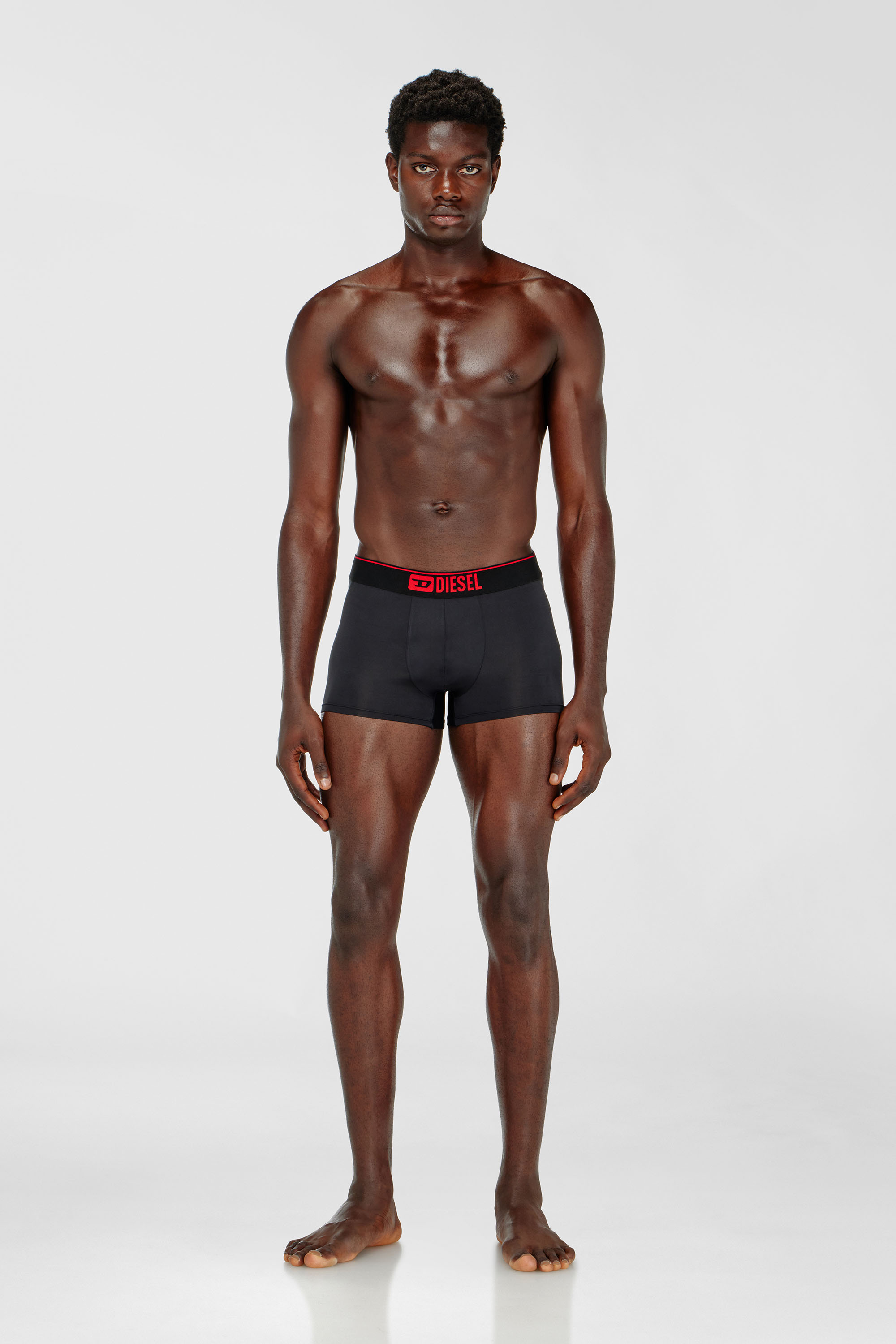 Diesel - UMBX-DAMIENTHREEPACK, Man's Three-pack boxer shorts in microfibre in Black - 2