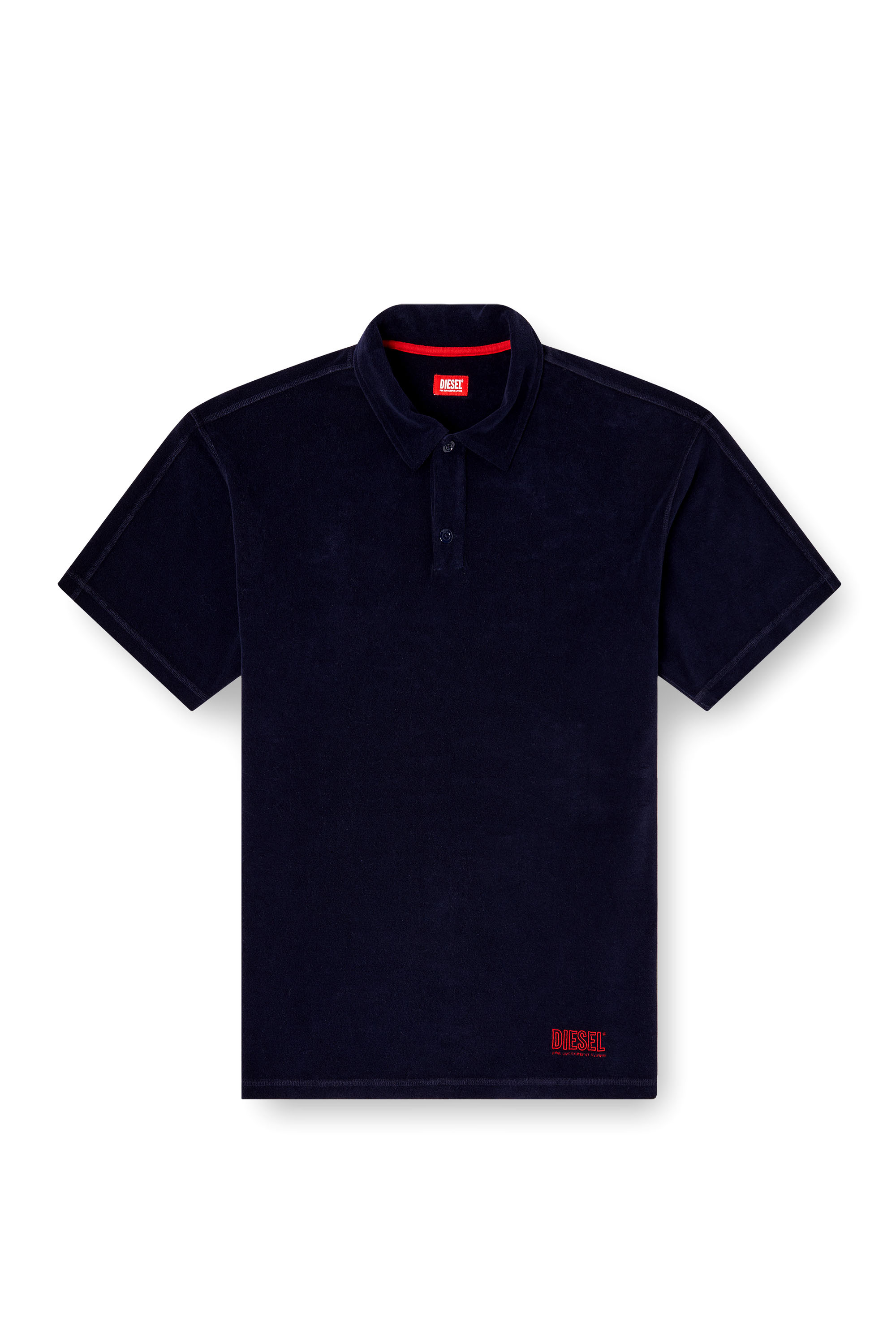 Diesel - JOSHUA-D-CORE, Man's Towelling cotton polo shirt in null - 3