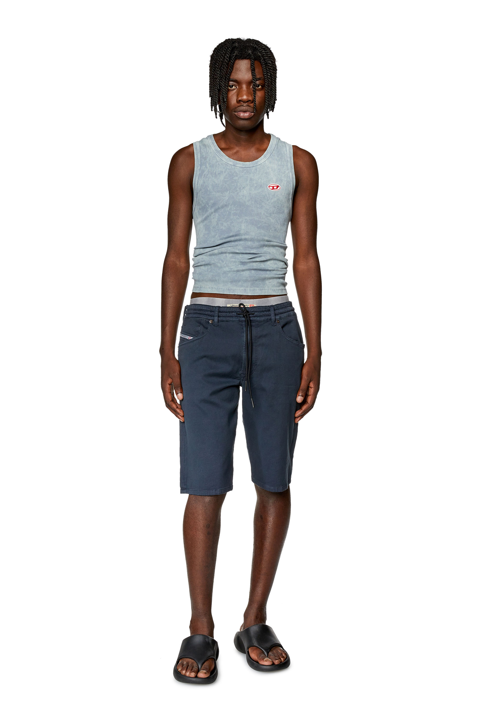 Diesel - D-KROOLEY-SHORT JOGG, Blue - Image 2
