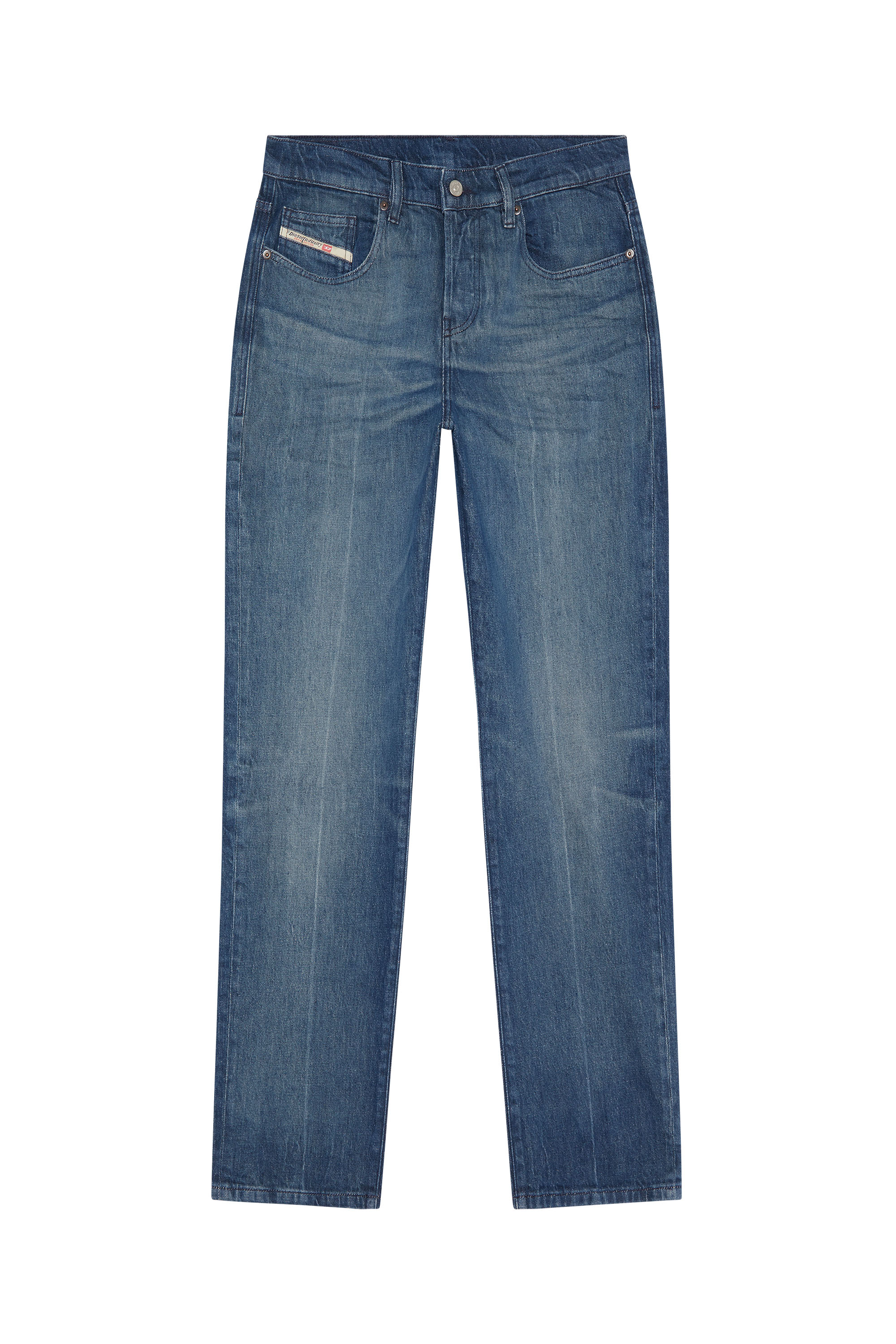 Diesel - Straight Jeans 2020 D-Viker 0ENAM, Medium blue - Image 5