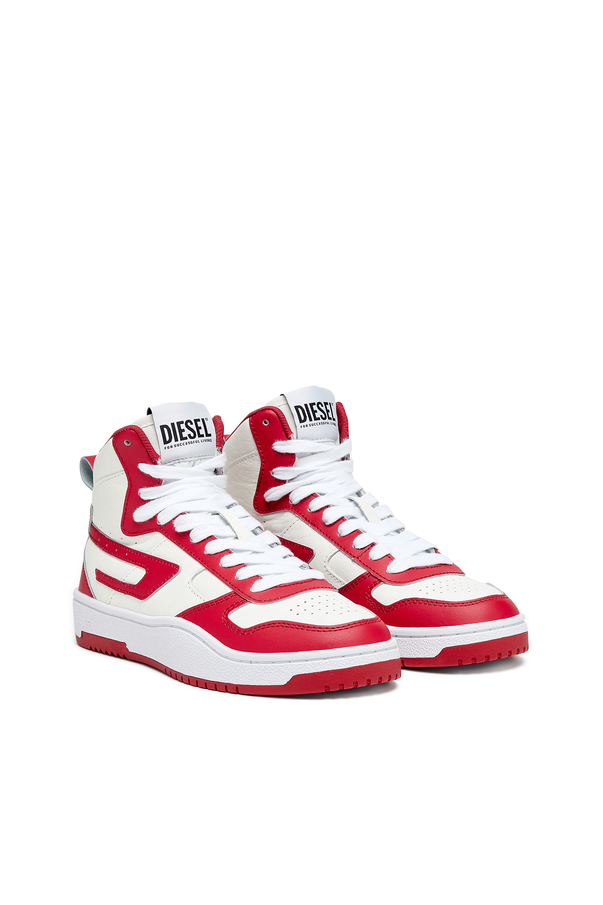 Diesel - S-UKIYO V2 MID W, White/Red - Image 2
