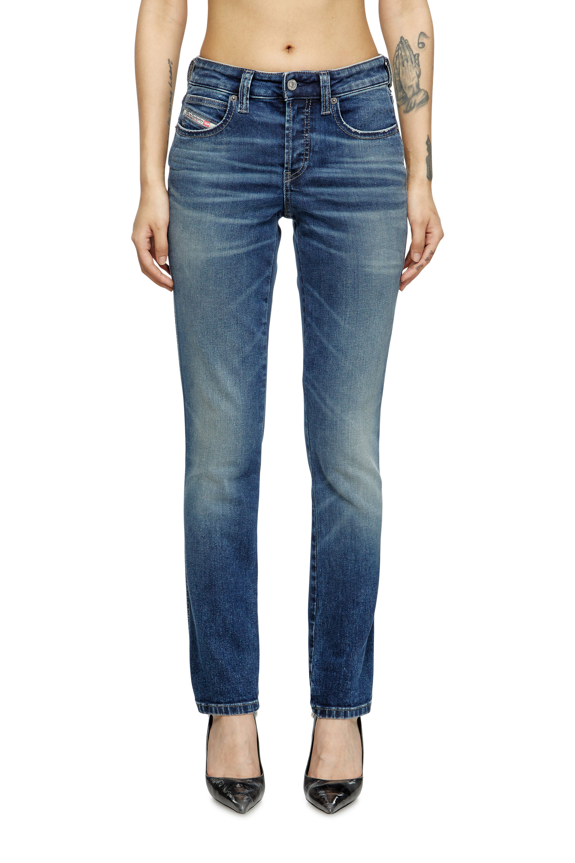 Slim Jeans 1992 D-Jiann 0DBEE, Medium blue Diesel - Woman's Slim Jeans 1992 D-Jiann 0DBEE, Medium blue - 3