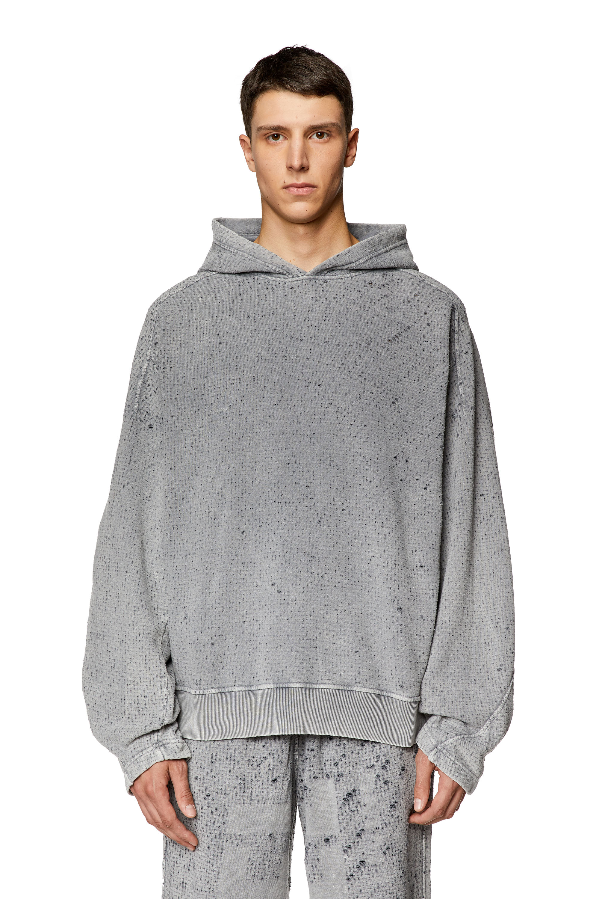 Diesel - S-MACORN-HOOD, Grey - Image 3
