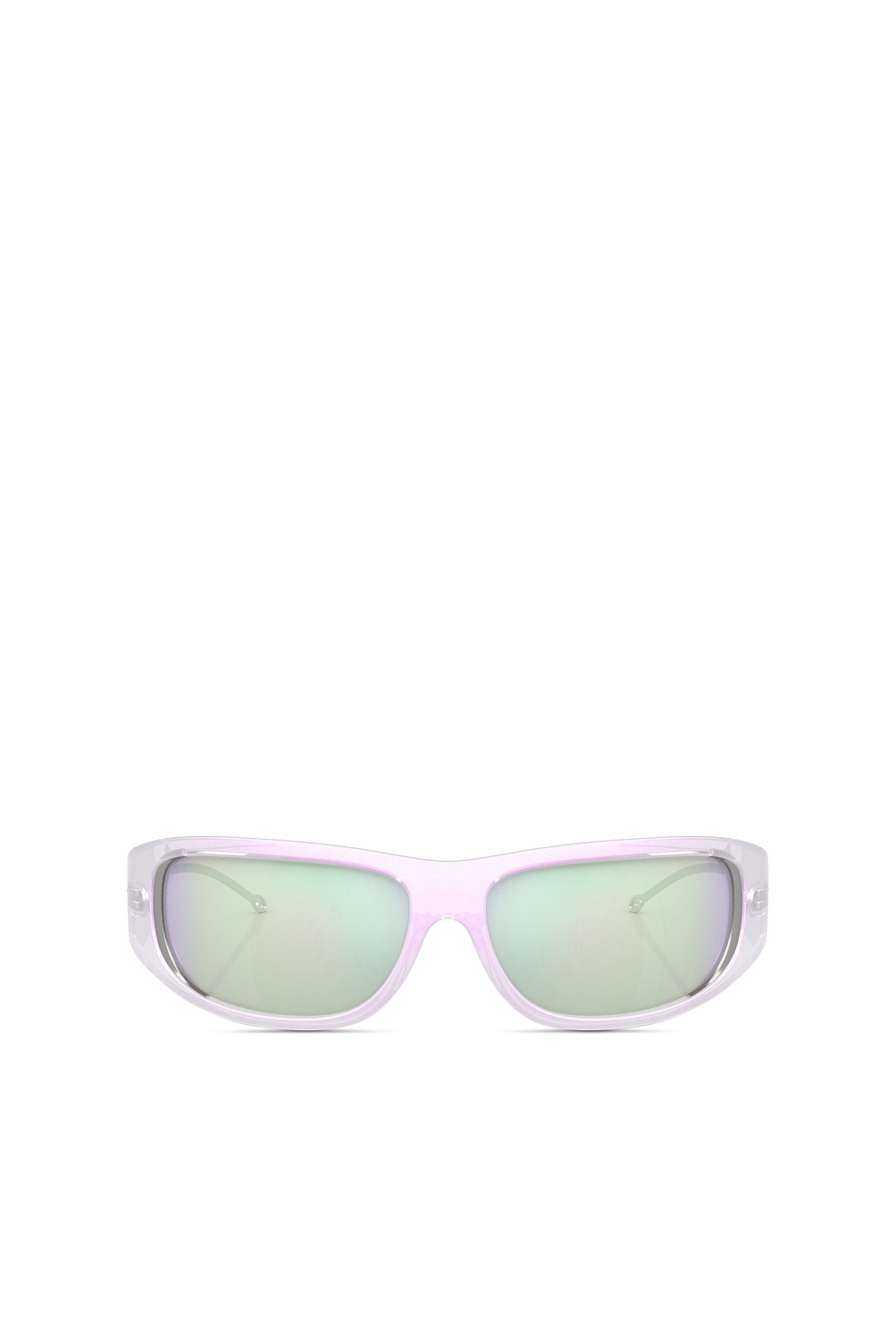 Diesel - 0DL3001 SIZE 61, Unisex's Wraparound style sunglasses in Bubble - 1