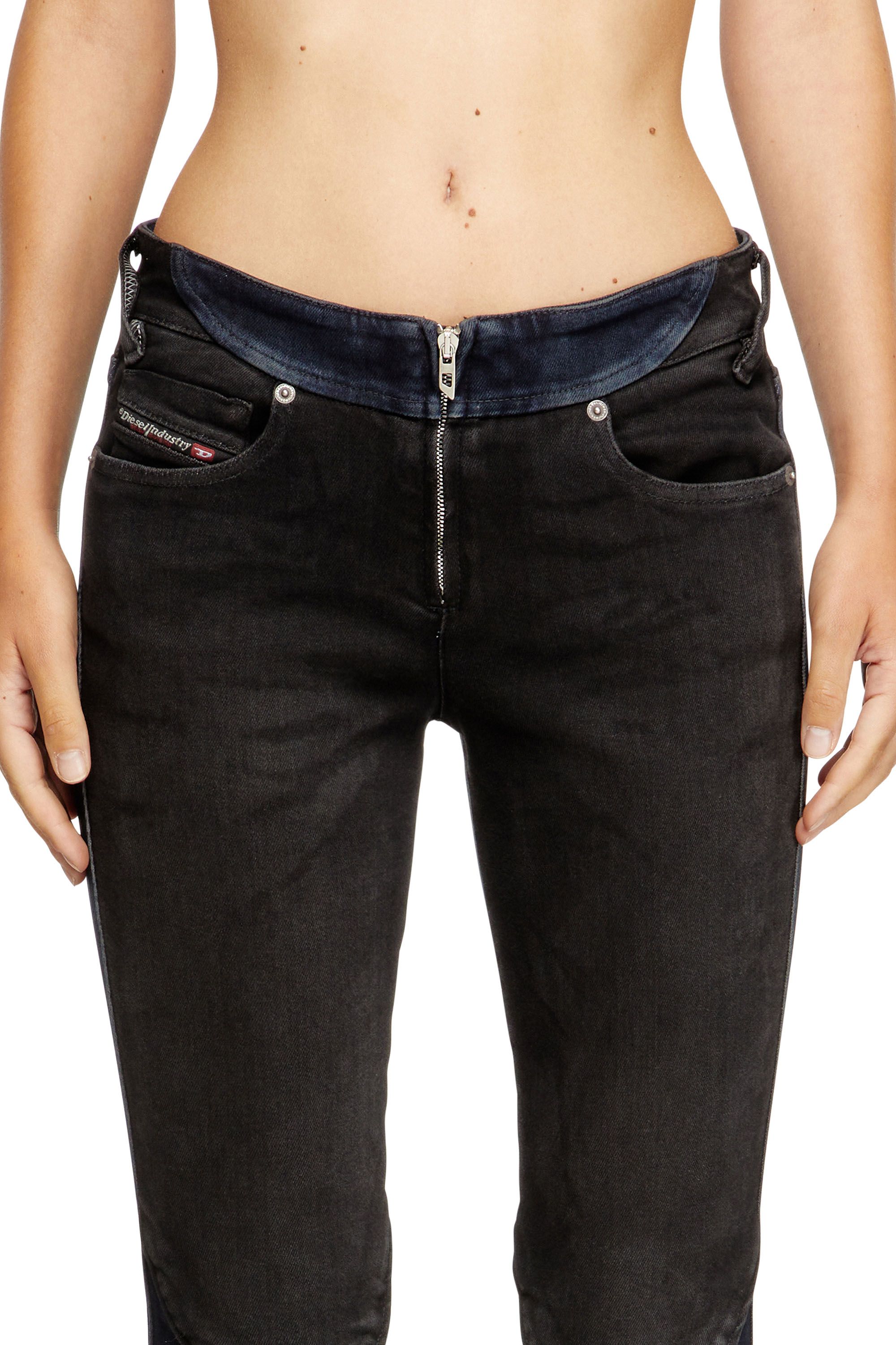 Diesel - Woman's Slim Jeans D-Bikee 09M92, Dark Blue - 4