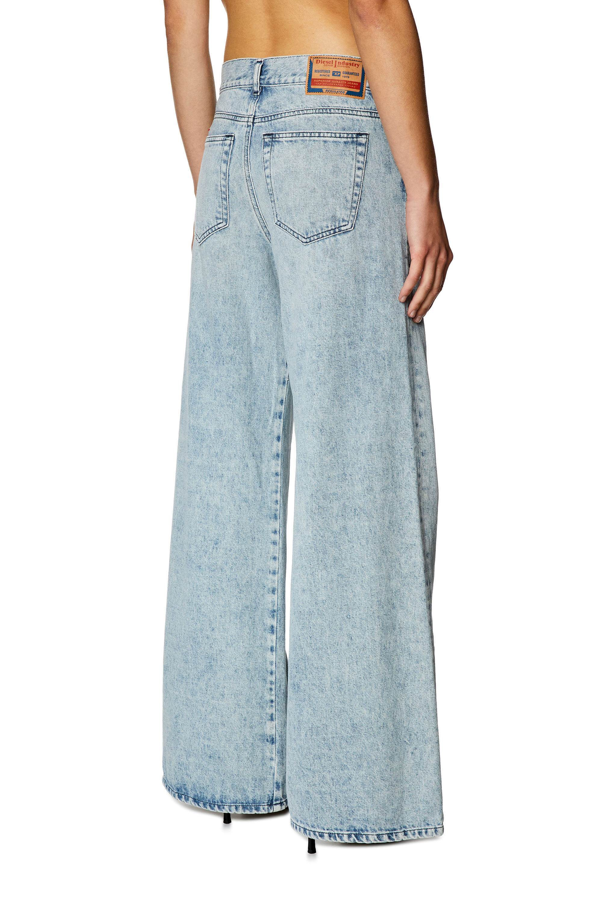 Diesel - Bootcut and Flare Jeans 1978 D-Akemi 09I79, Light Blue - Image 2