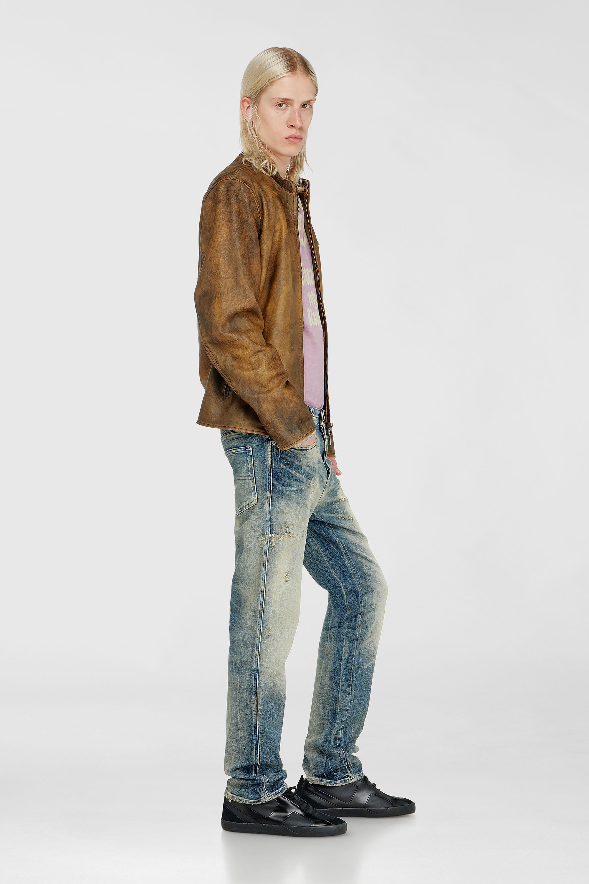 Diesel - Man's Slim Jeans 1993 D-Vyl 09P34, Medium blue - 2