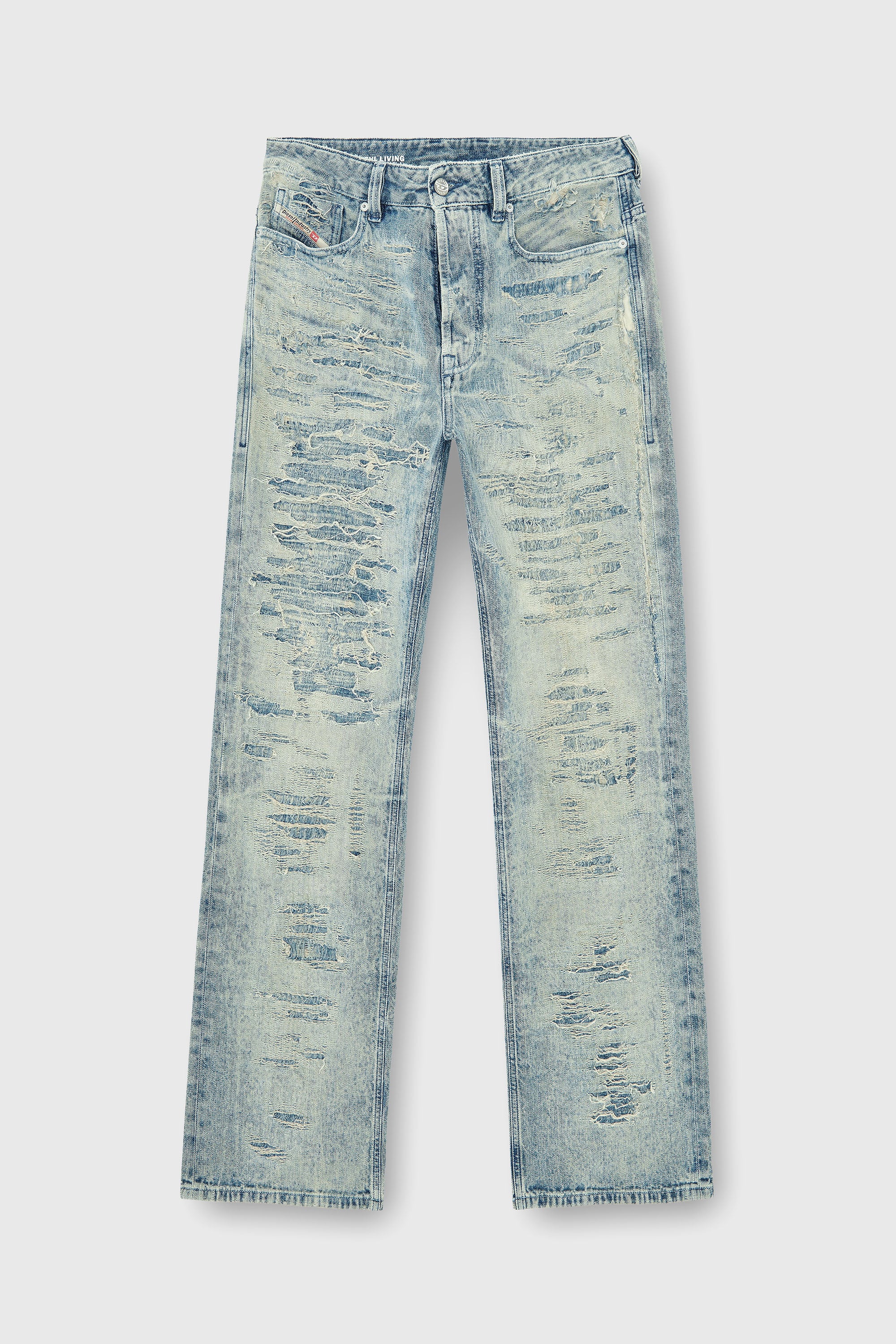 Diesel - Man's Relaxed Jeans 1980 D-Eeper 068YM, Medium blue - 2