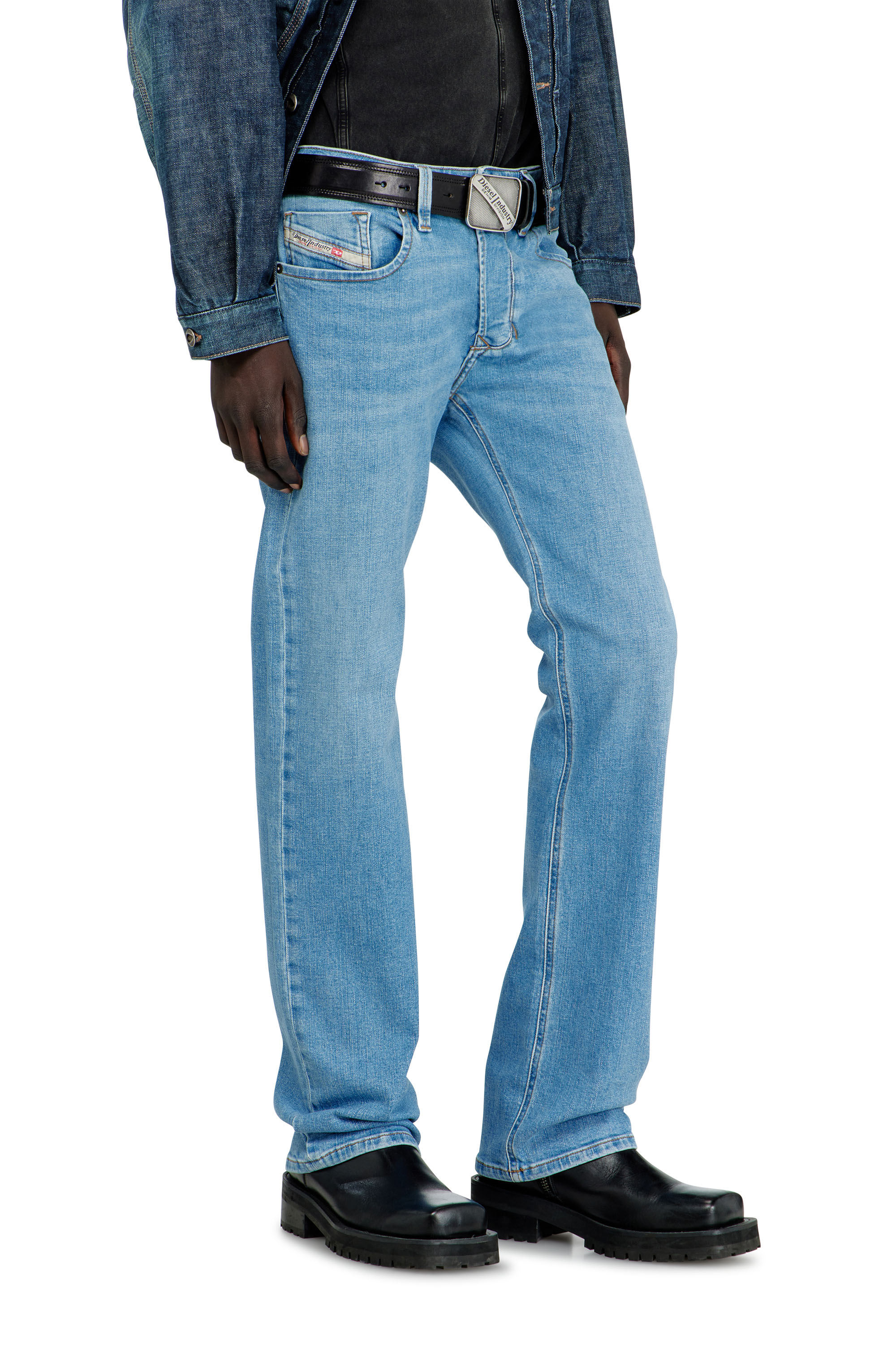 Diesel - Man's Regular Jeans 1985 Larkee 0HDBJ, Light Blue - 7