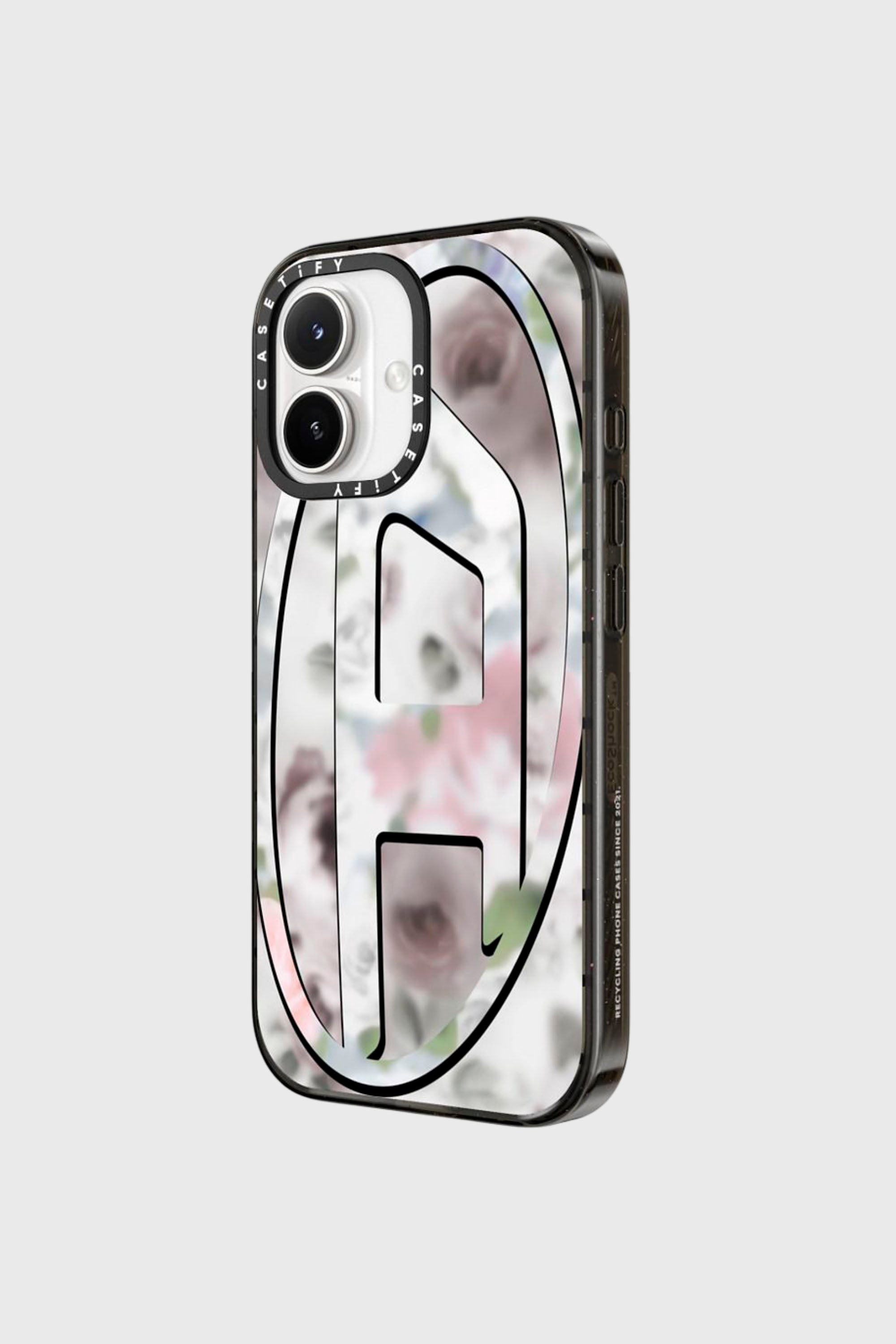 Diesel - 60529 MOULDED CASE, Unisex's Oval D impact case for iPhone 17 in Black/Pink - 2
