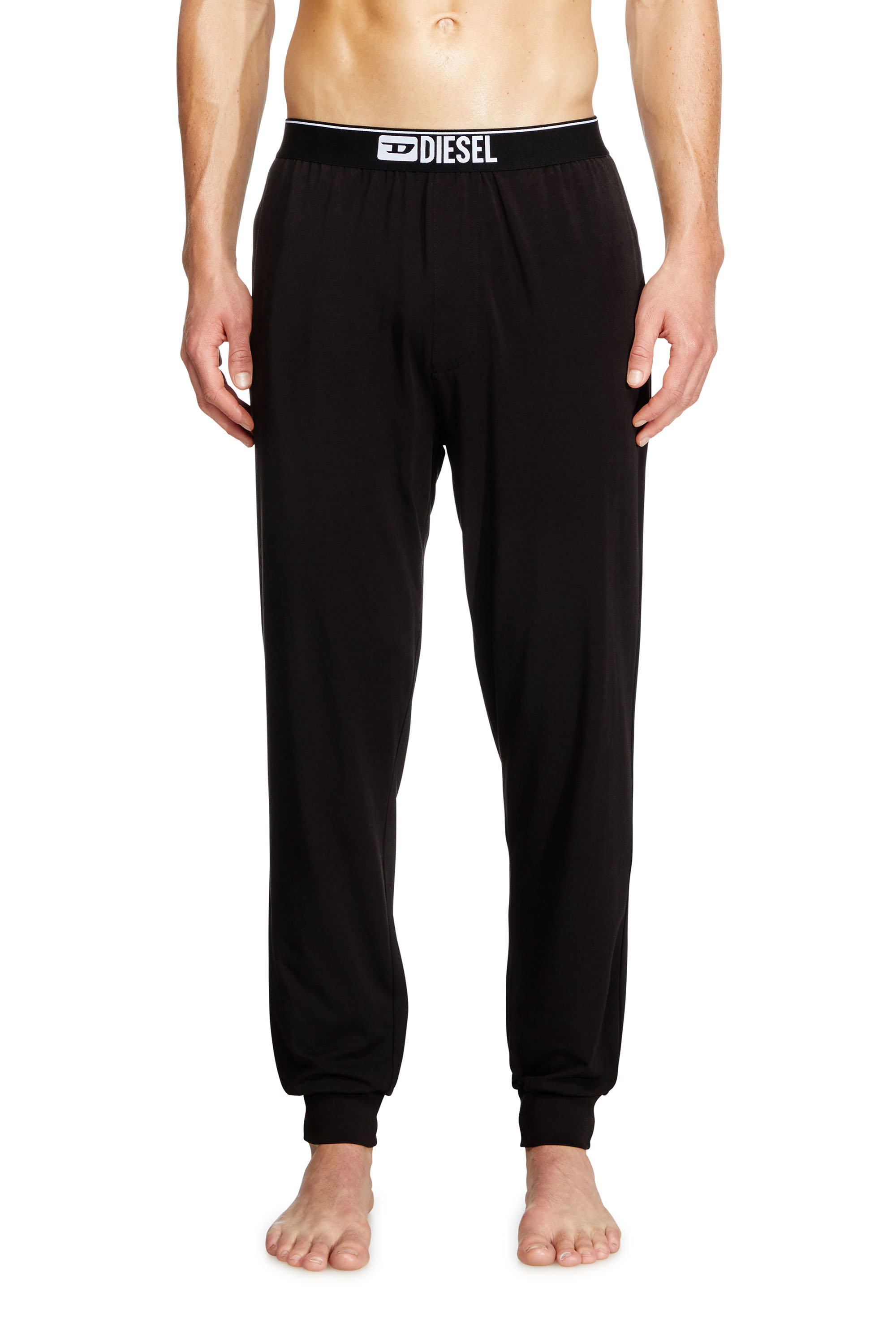 Diesel - JULIO-D-BOX, Man's Denim Division sweatpants in Black - 1