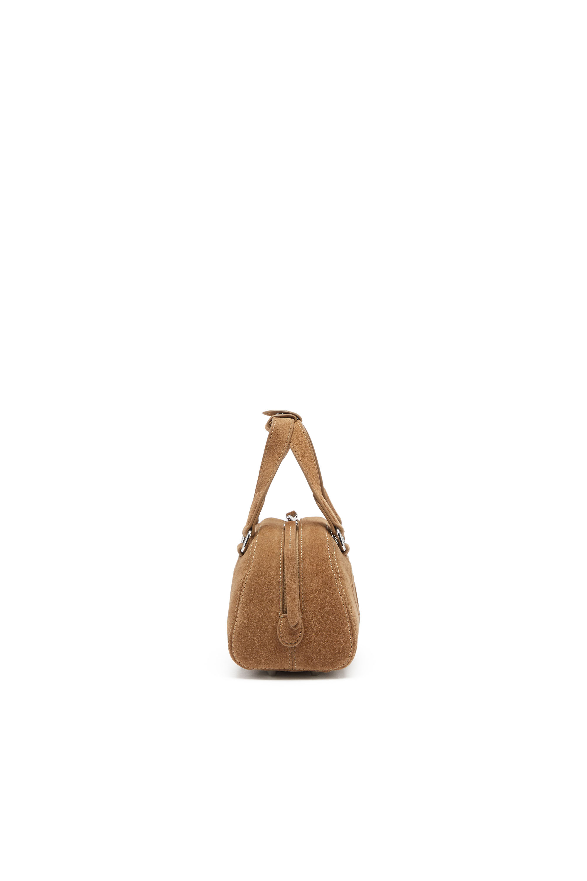 Diesel - 1DR DOME CROSSBODY, Unisex's 1DR Dome-Suede mini bowling bag with Oval D logo in null - 2