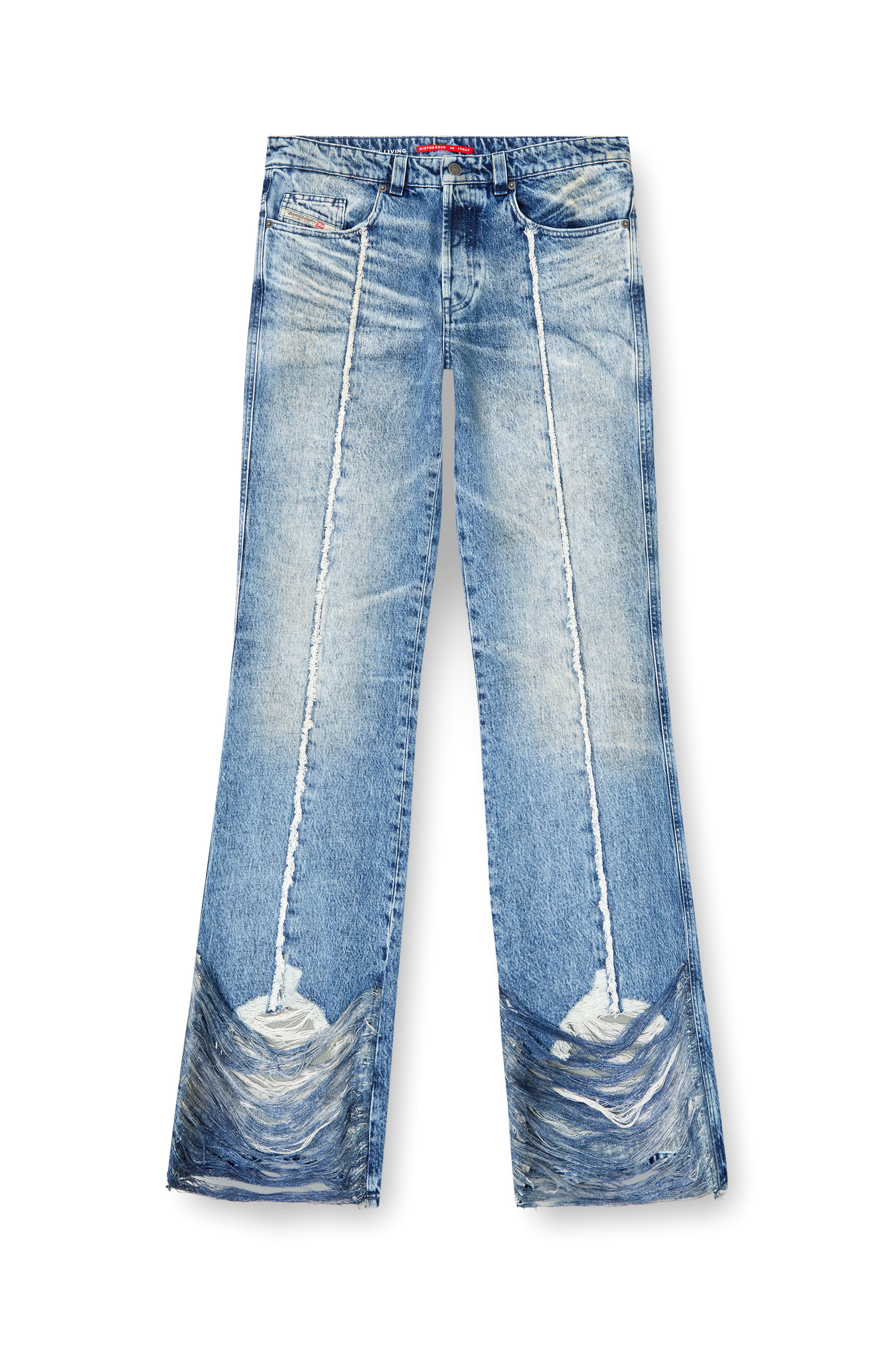 Diesel - Man's Bootcut Jeans 1998 D-Buck 0CMBM, Medium blue - 3