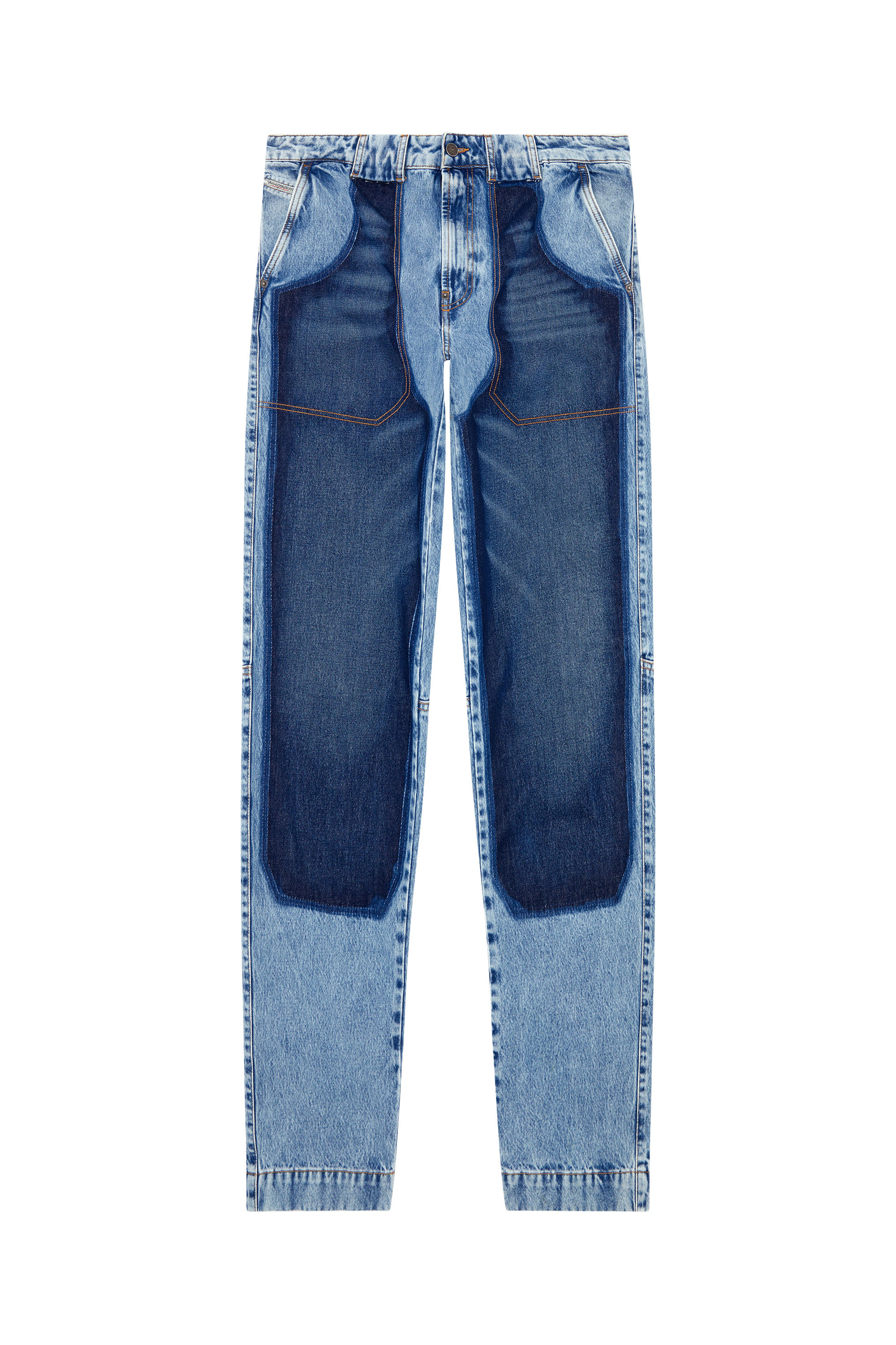 Diesel - Man Tapered Jeans D-P-5-D 0GHAW, Light Blue - Image 5