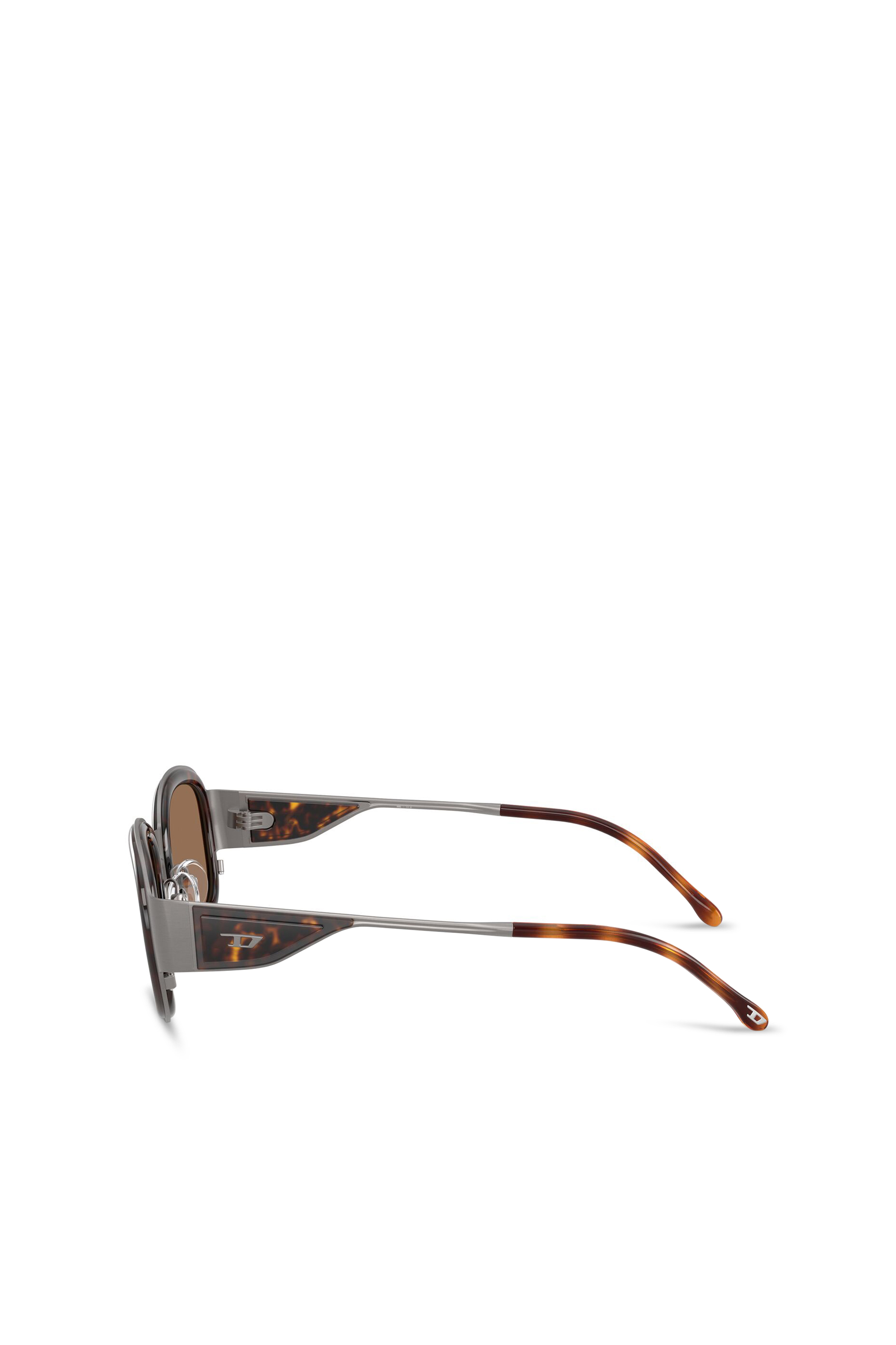 Diesel - 0DL1020, Unisex's Square sunglasses in Brown - 2