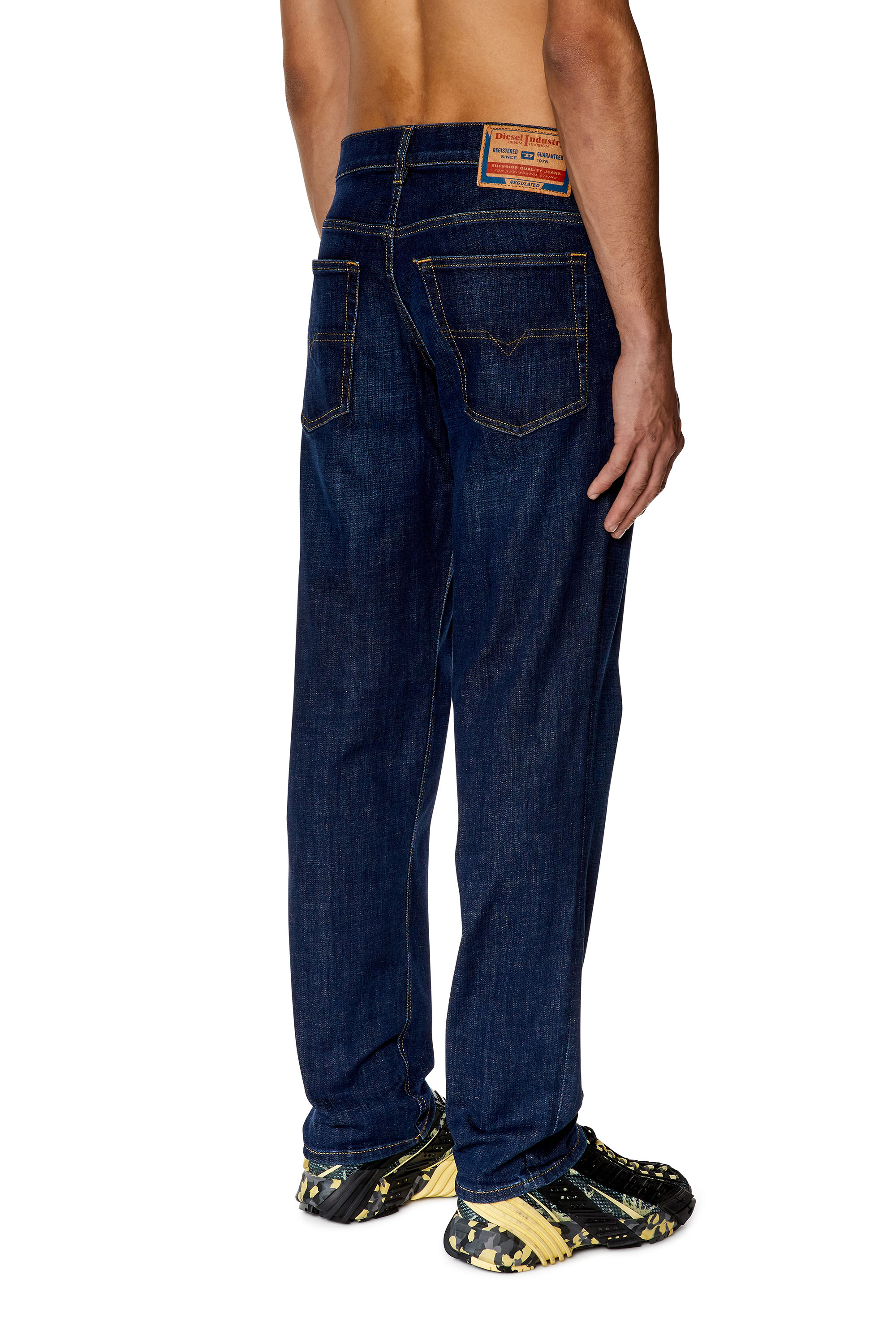 Diesel - Tapered Jeans 2023 D-Finitive 09F89, Dark Blue - Image 3