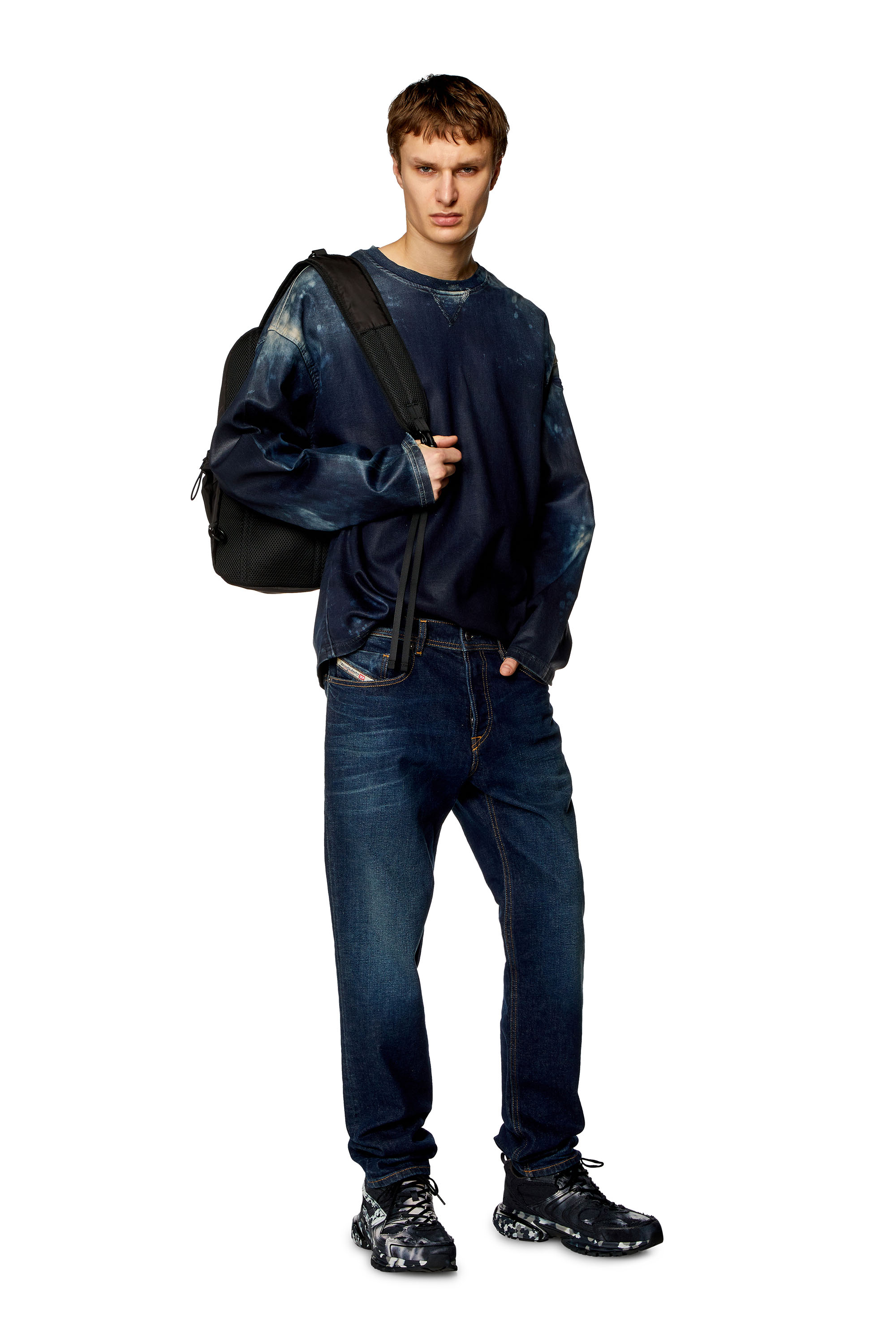 Diesel - Man's Regular Jeans 2023 D-Finitive 09H38, Dark Blue - 1