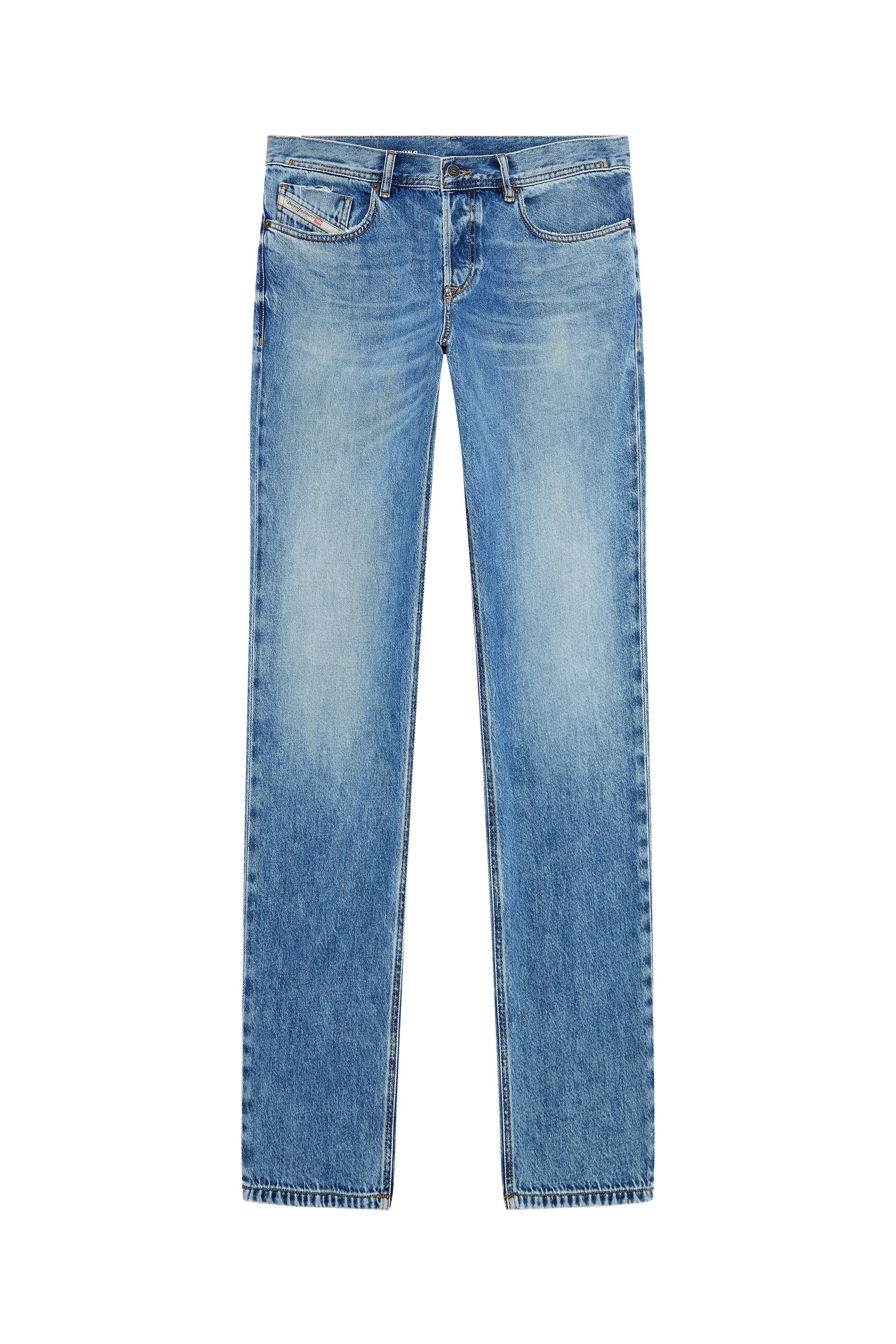 Diesel - Man Tapered Jeans 2023 D-Finitive 09H95, Medium blue - Image 3