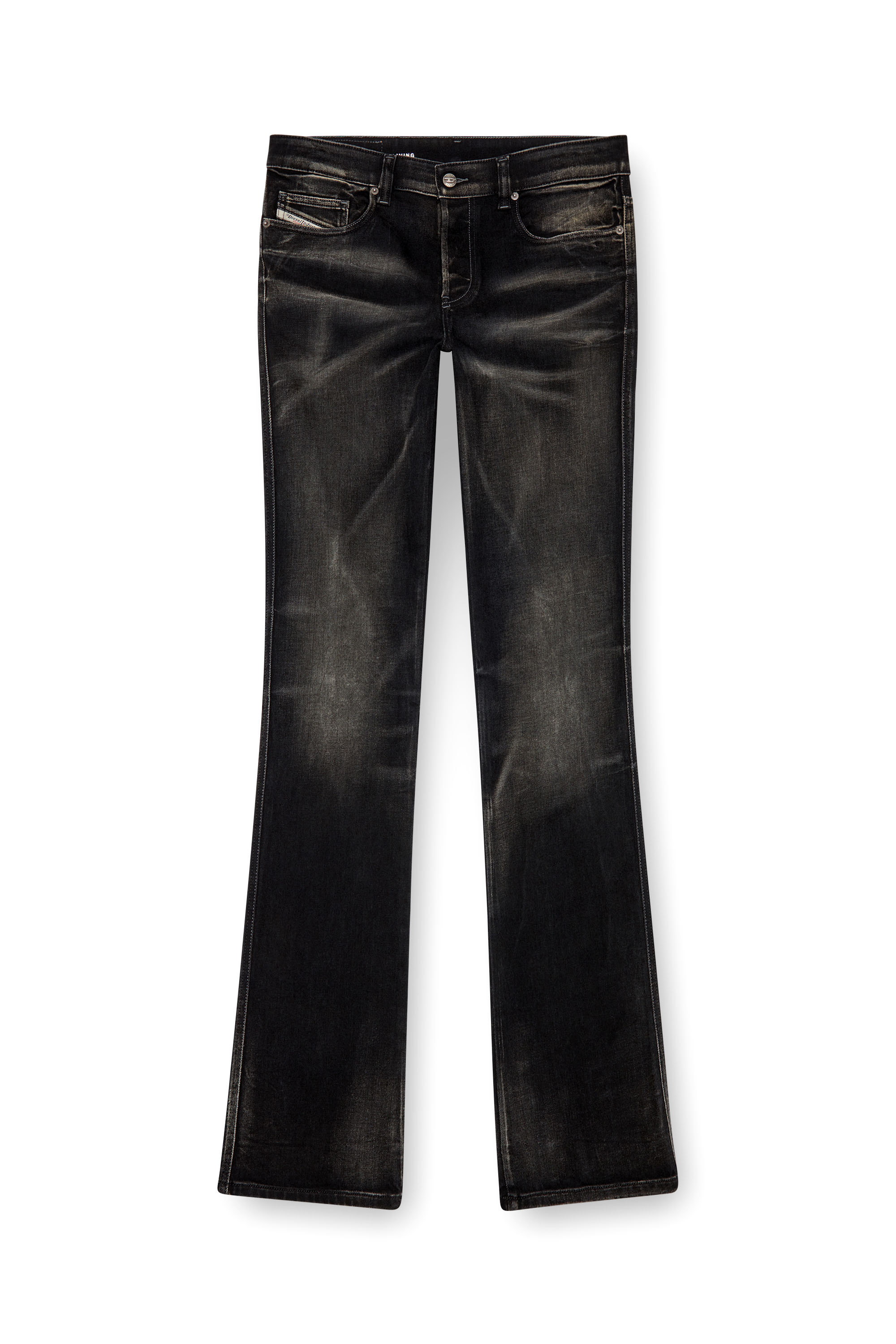 Diesel - Man Bootcut Jeans 1998 D-Buck 09J53, Black/Dark grey - Image 5