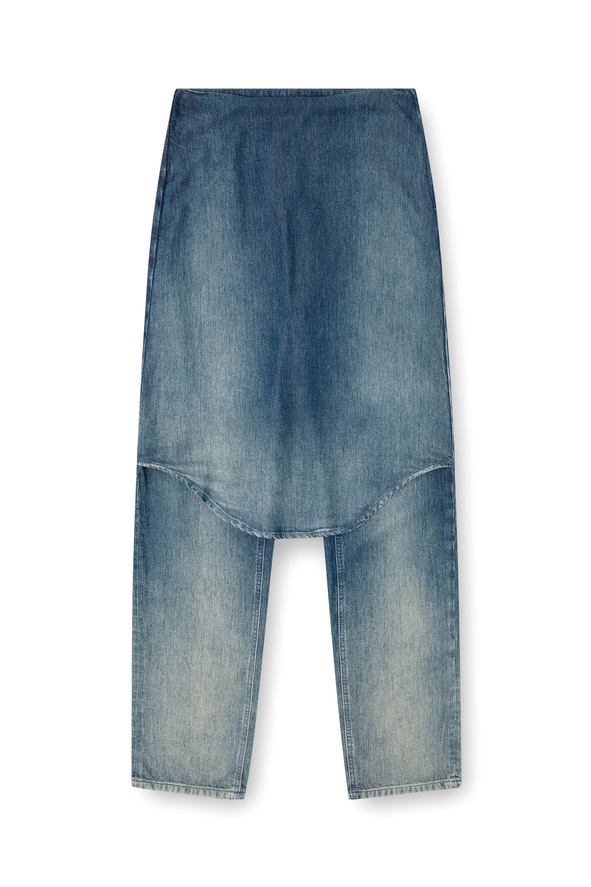 Regular Jeans D-Arky 068SZ, Dark Blue Diesel - Woman's Regular Jeans D-Arky 068SZ, Dark Blue - 2