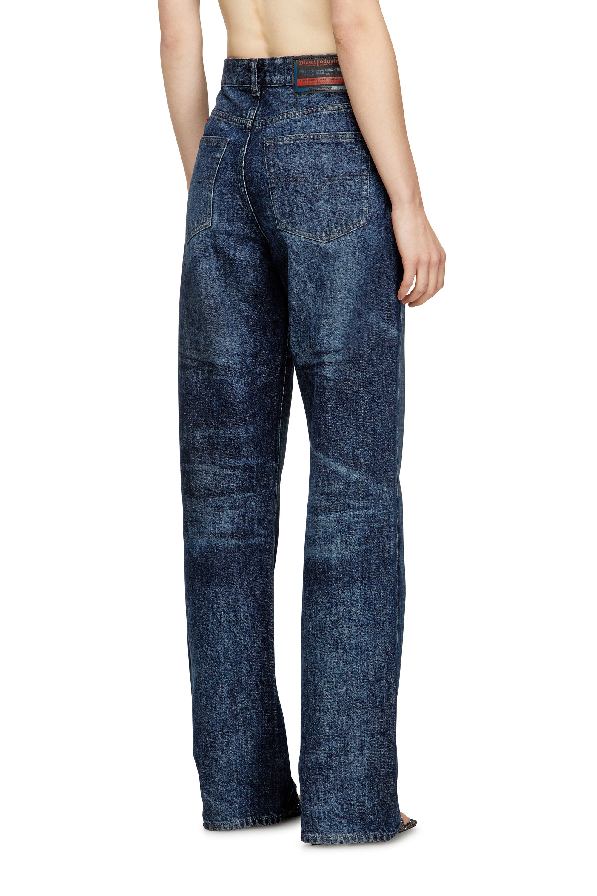 Diesel - Woman's Regular Jeans 1971 D-Sent 007CV, Dark Blue - 4