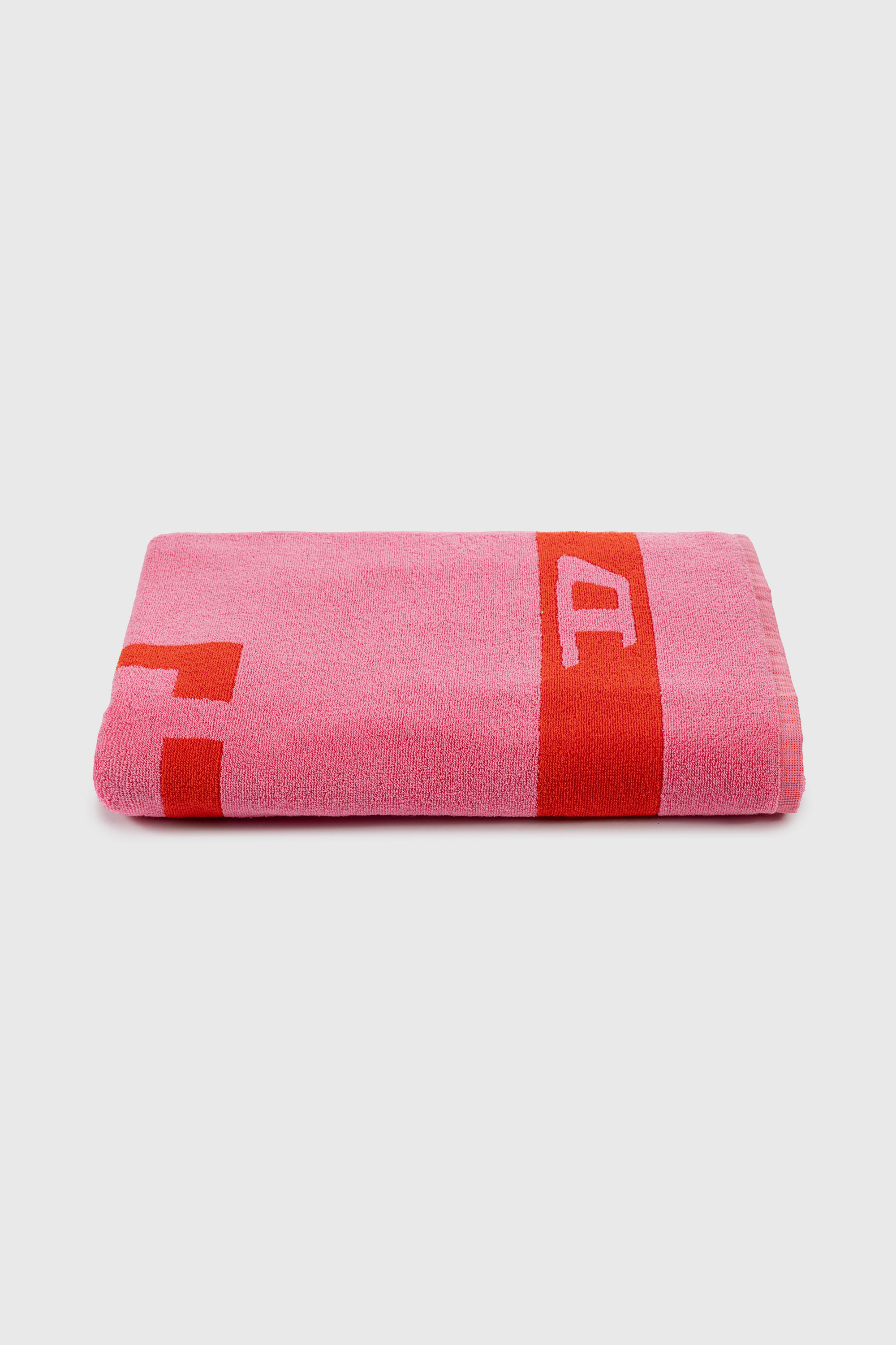 Diesel - 1018133  PIXEL TOYS 1 PINK/RED TOWEL, Unisex's Terry towel 100x180 cm in Red - 3