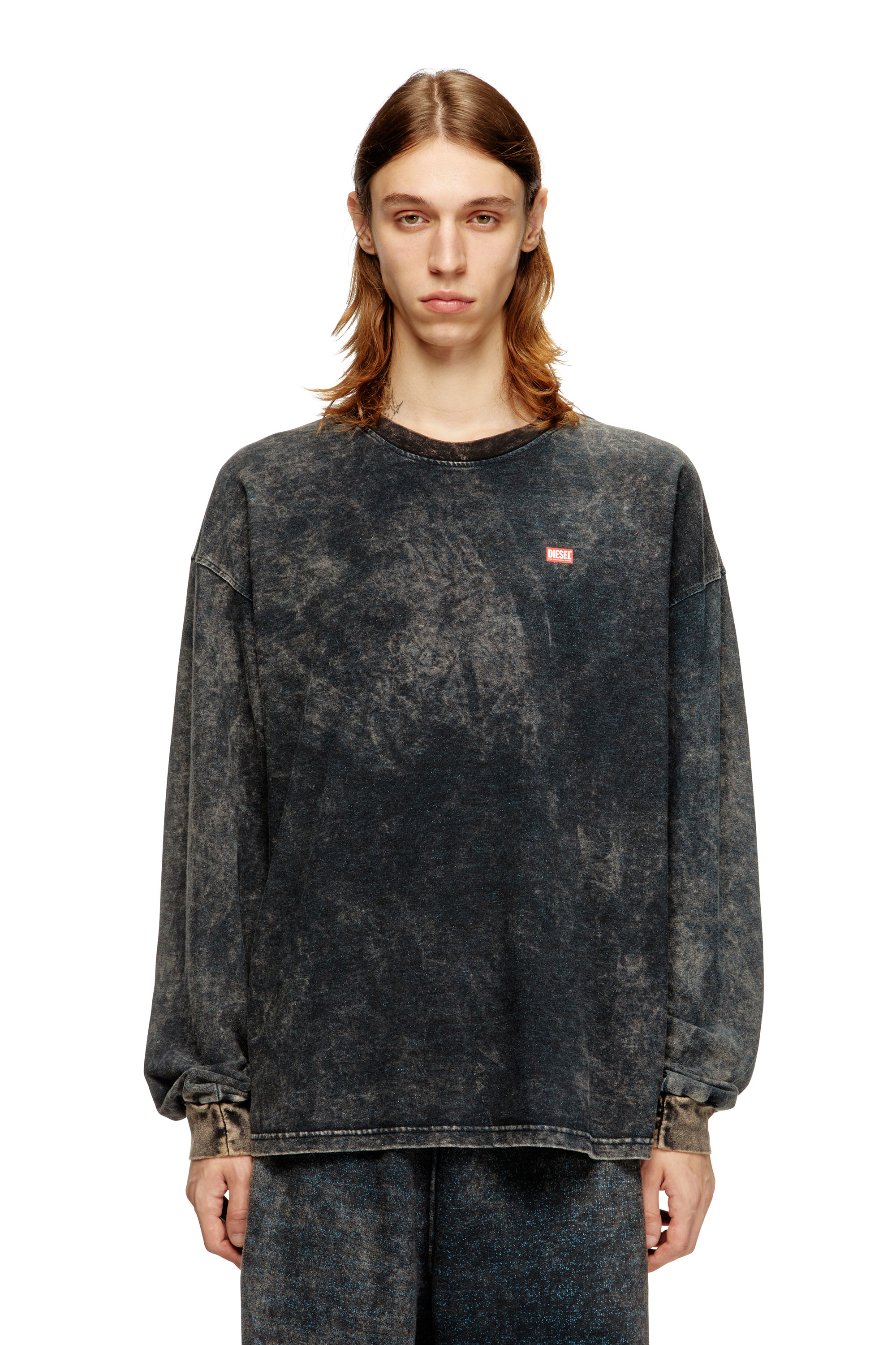 Diesel - T-BOXT-LS-T3, Man's Cotton long sleeve T-shirt in Black - 3