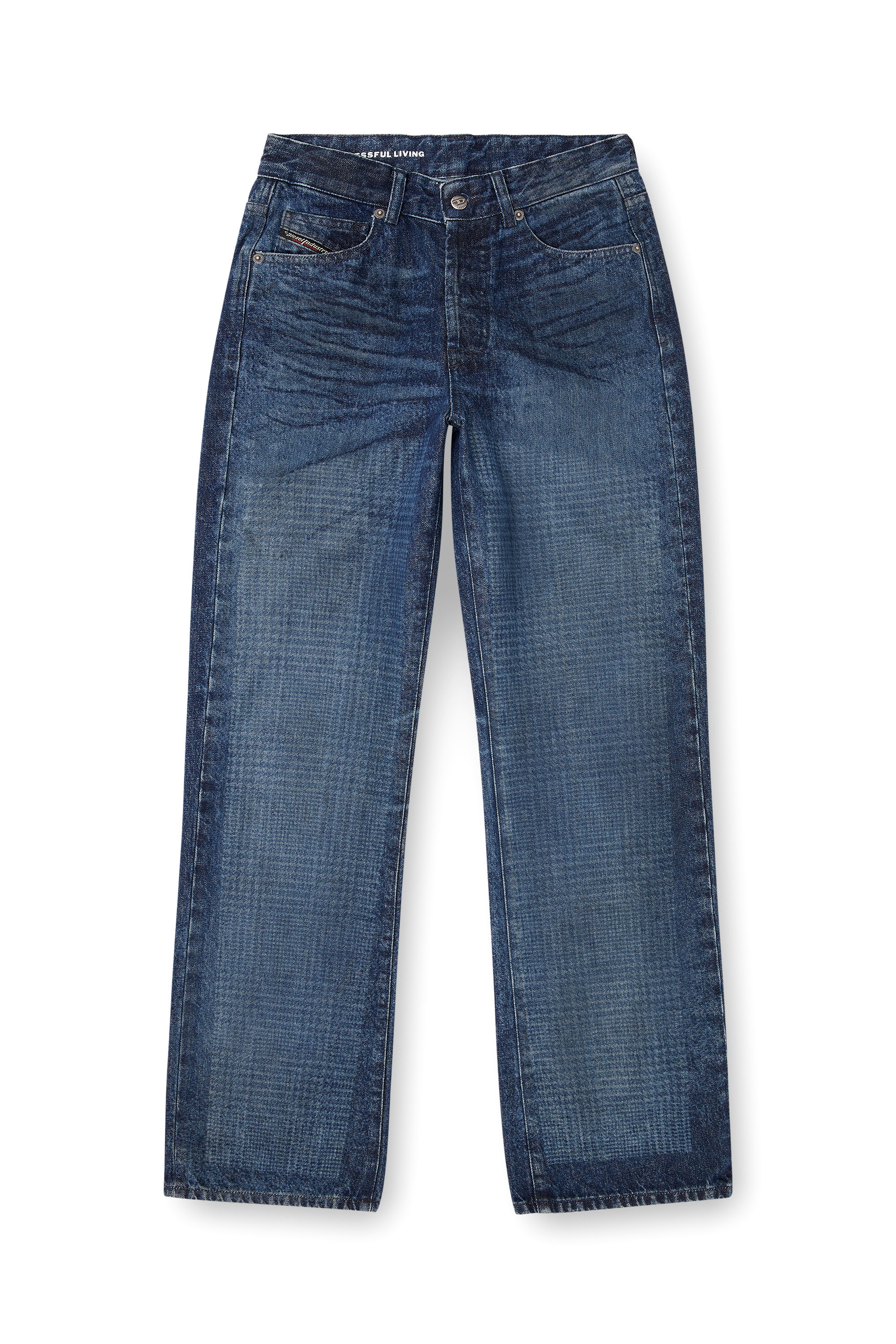 Diesel - Woman's Regular Jeans 1971 D-Sent 007CV, Dark Blue - 3