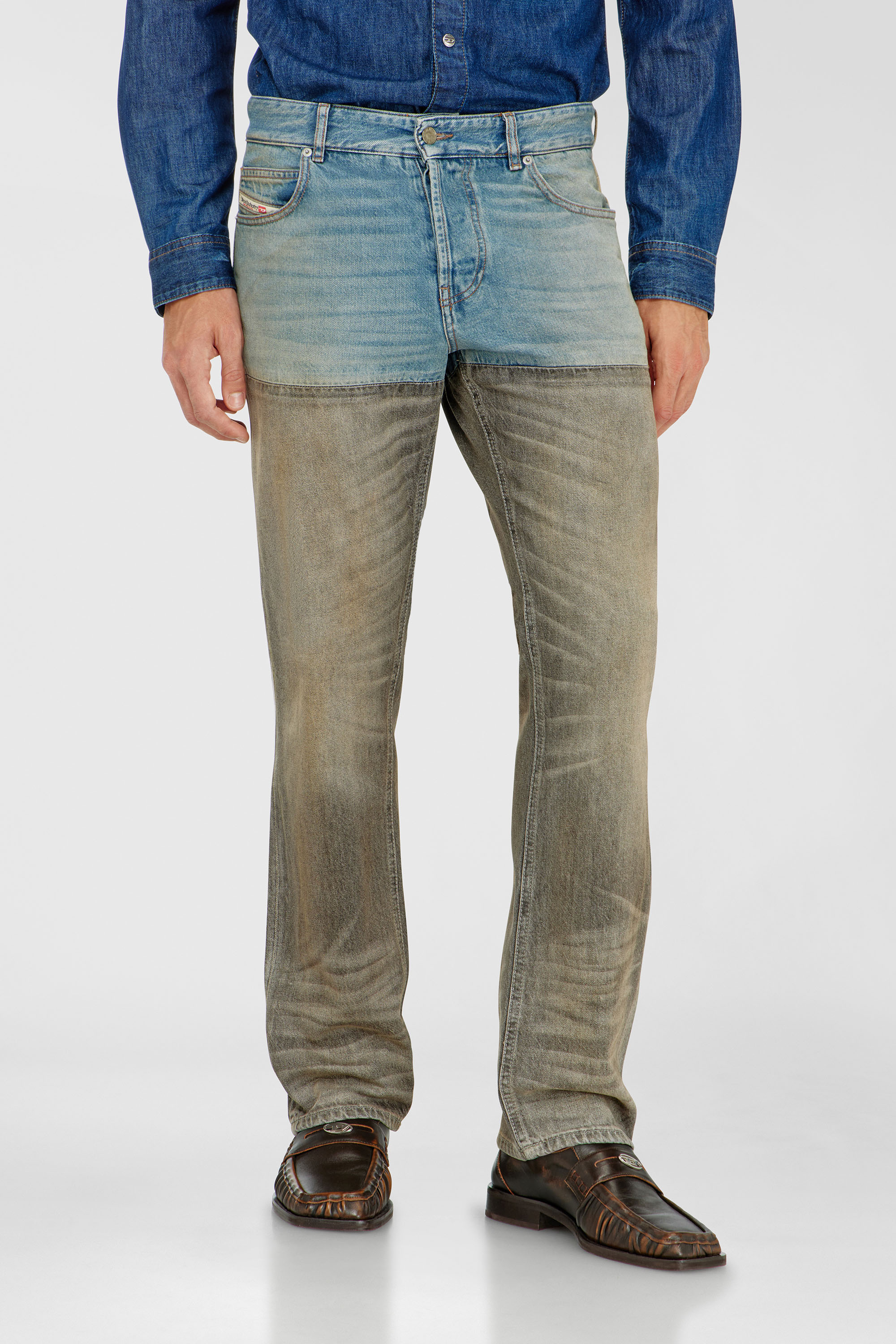 Diesel - Man's Slim Jeans 1993 D-Vyl 0ADDX, Grey/Blue - 1