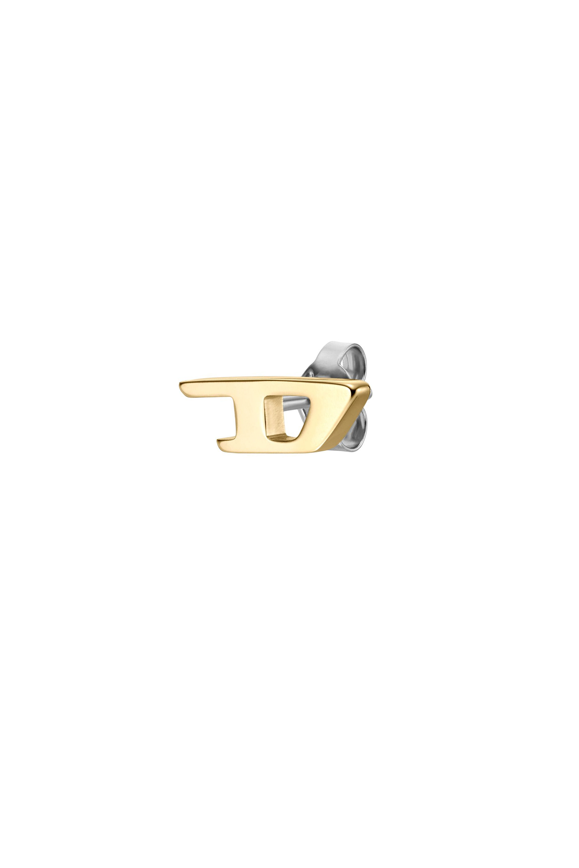 Diesel - DX1520, Unisex's Gold-tone Stainless steel stud earring in Gold - 1