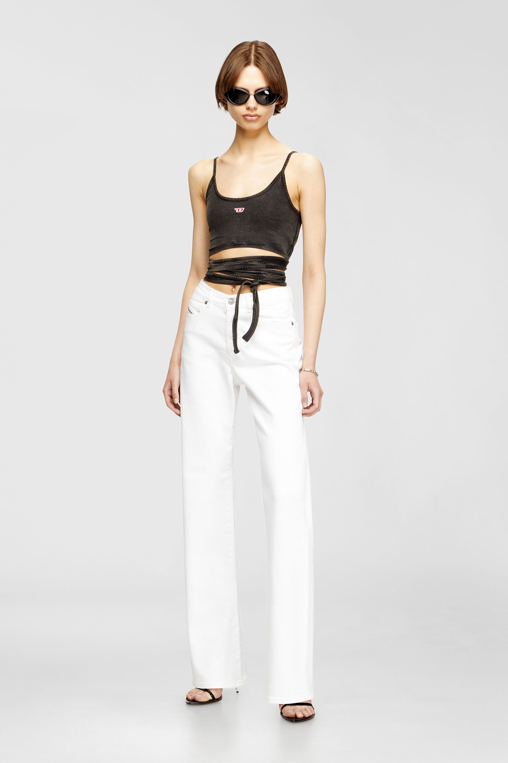 Diesel - Woman's Regular Jeans 1971 D-Sent 09K05, White - 1