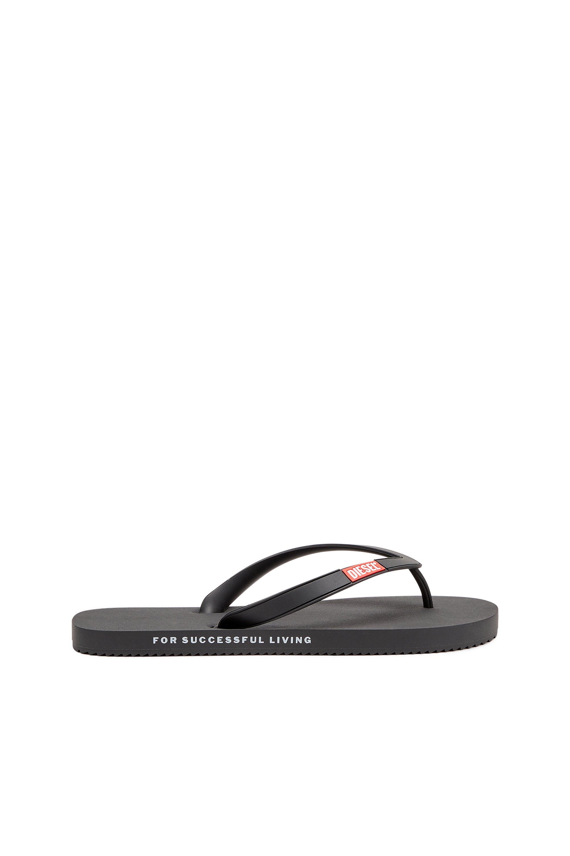 Diesel - SA-RIO, Man's Sa-Rio-Rubber flip-flops in Black - 1