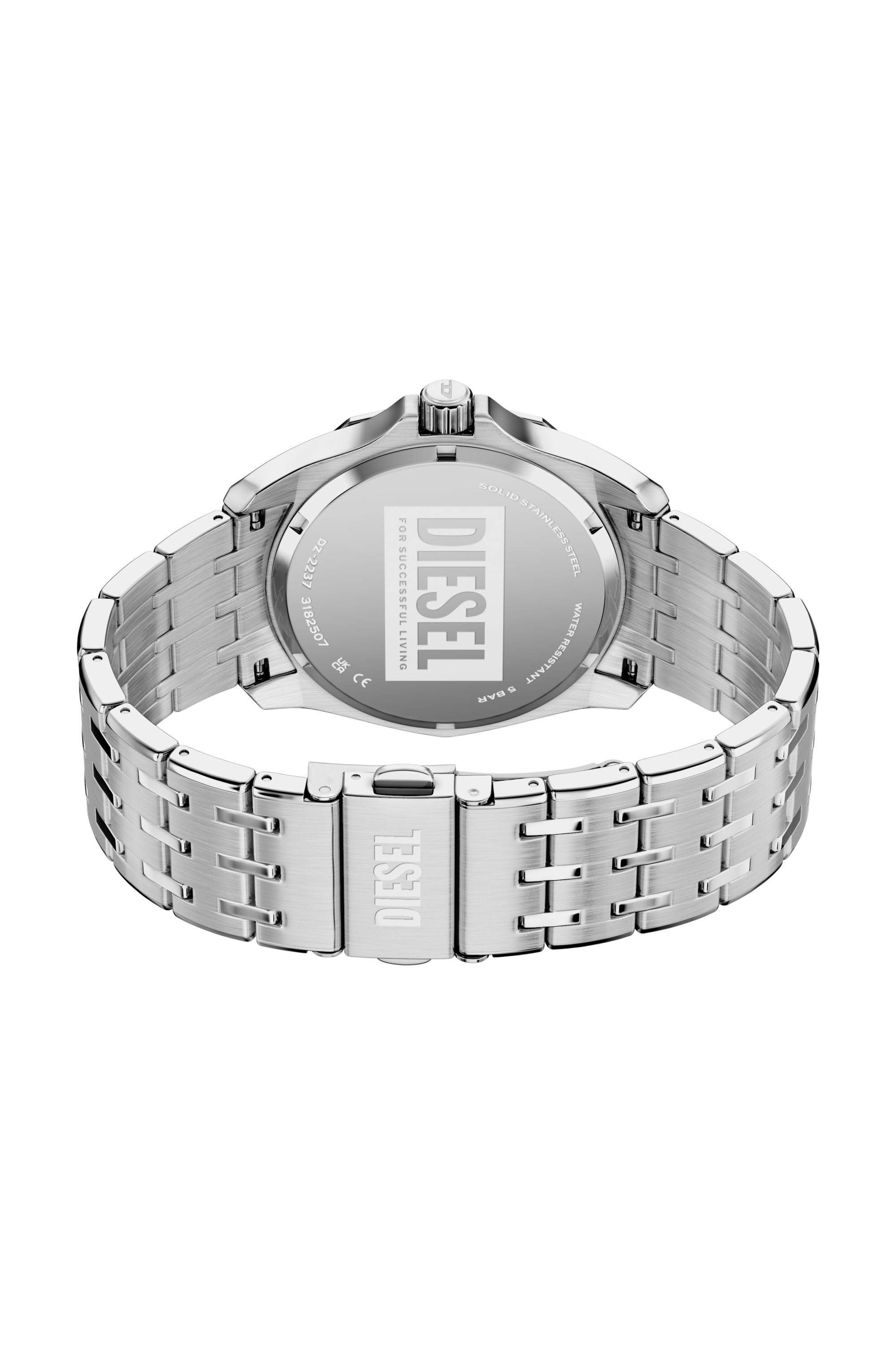 Diesel - DZ2237 WATCH, Man's Stinger stainless steel watch in Silver - 5