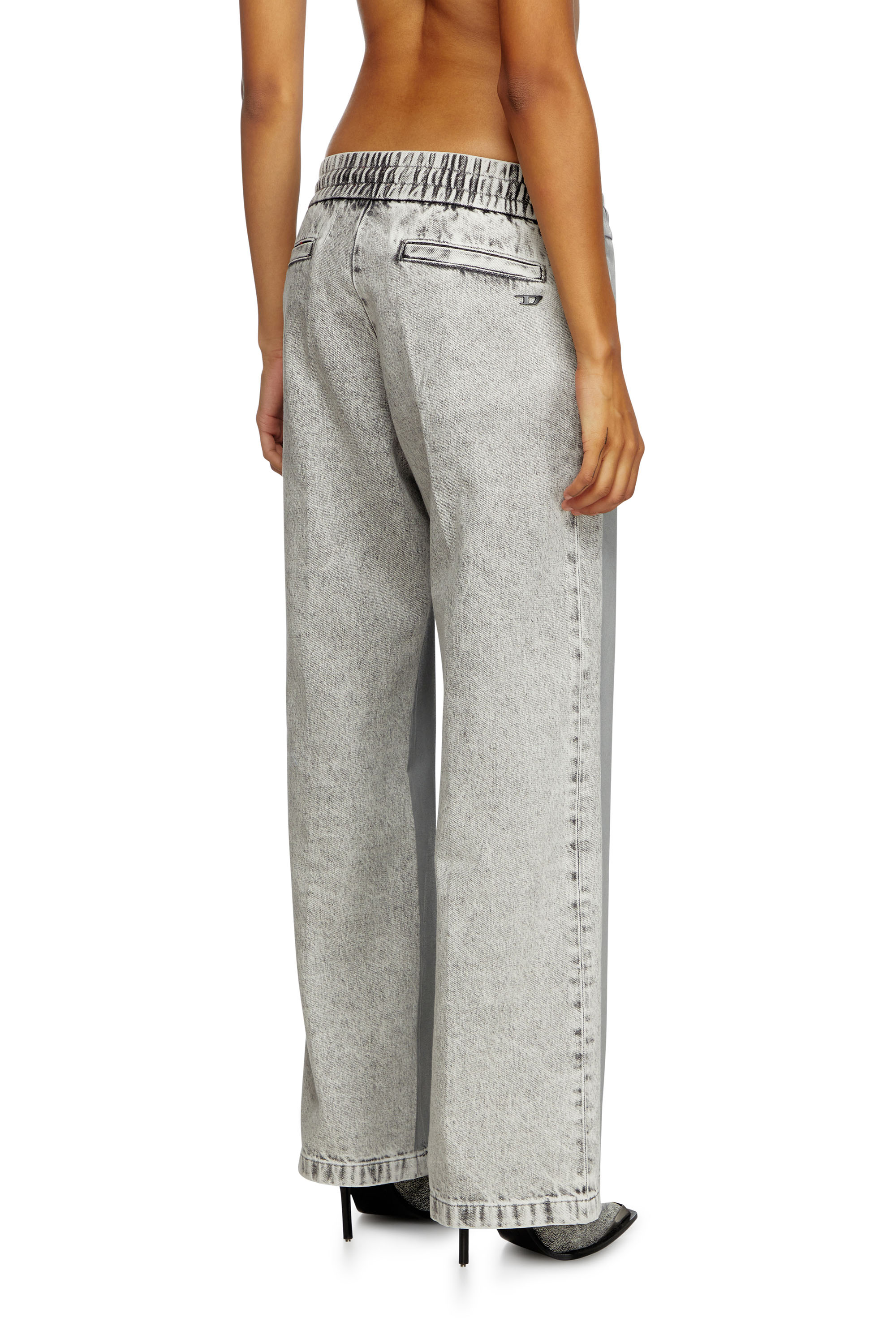 Diesel - Woman Straight Jeans D-Drey 007AH, Grey - Image 3