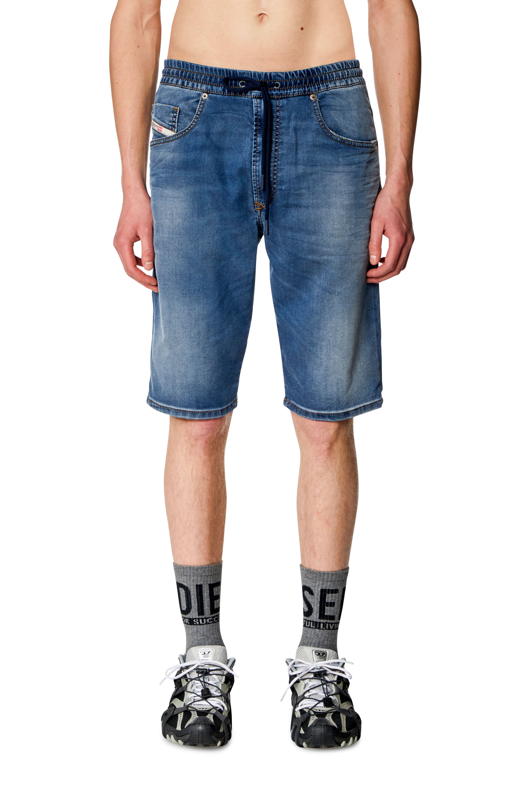 Diesel - 2033 D-KROOLEY-SHORT JOGG, Medium blue - Image 1