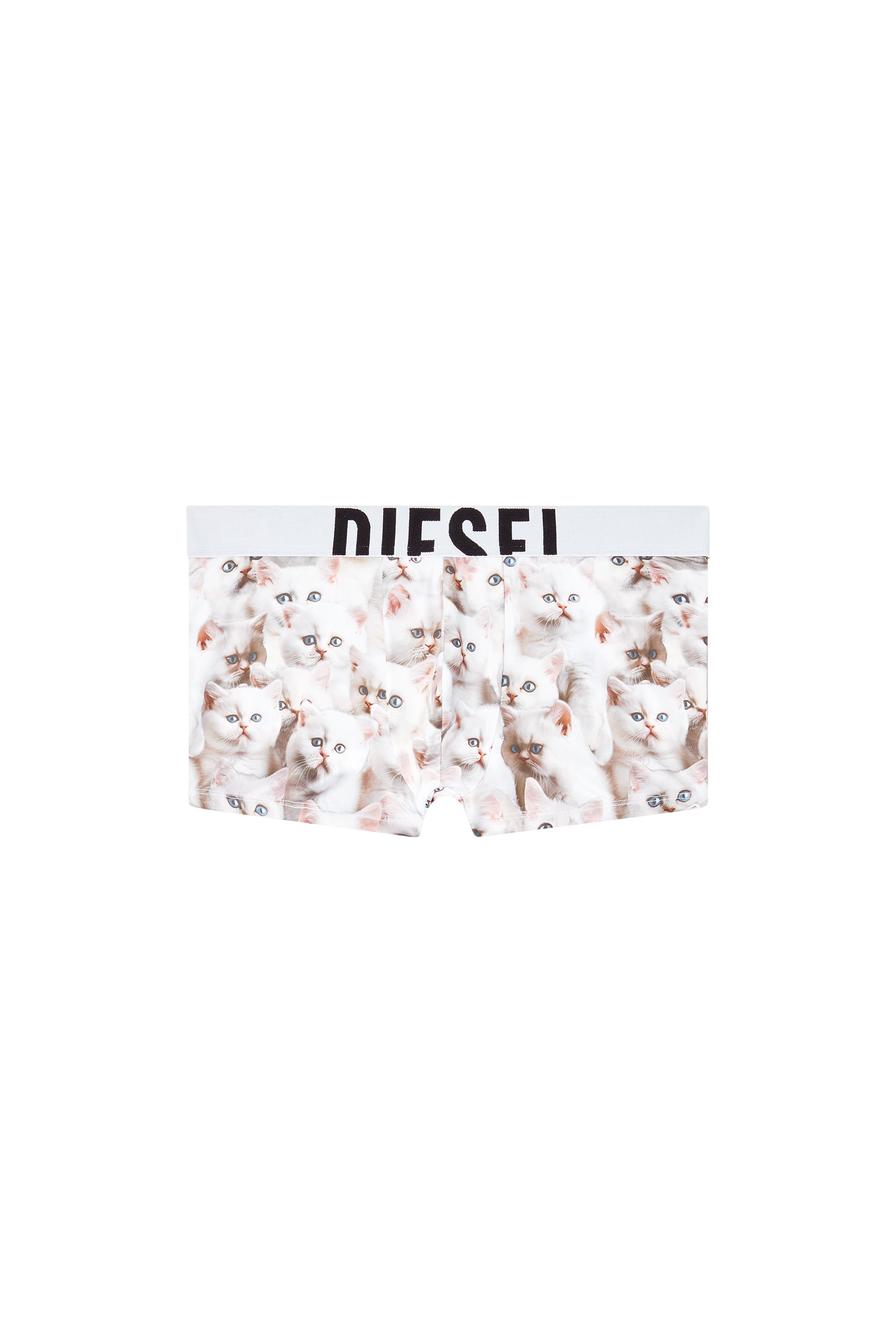 Diesel - DAMIEN-D-POP-40, Man's Boxer briefs with Pop print in Light Blue - 4